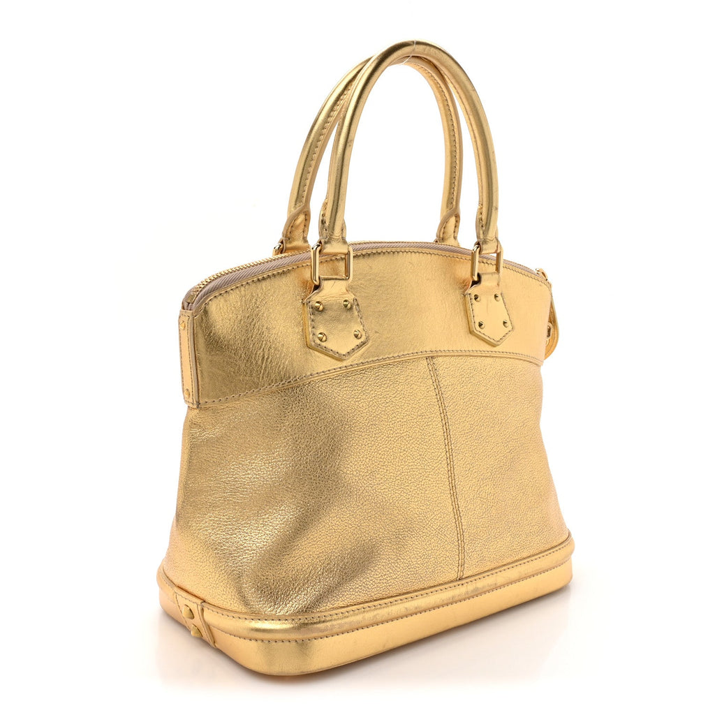 Louis Vuitton Suhali Lockit PM Gold