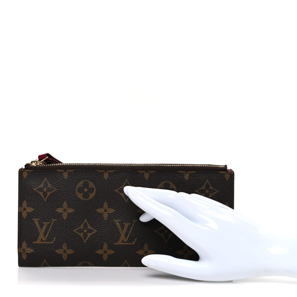 Louis Vuitton Monogram Adele Wallet Fuchsia