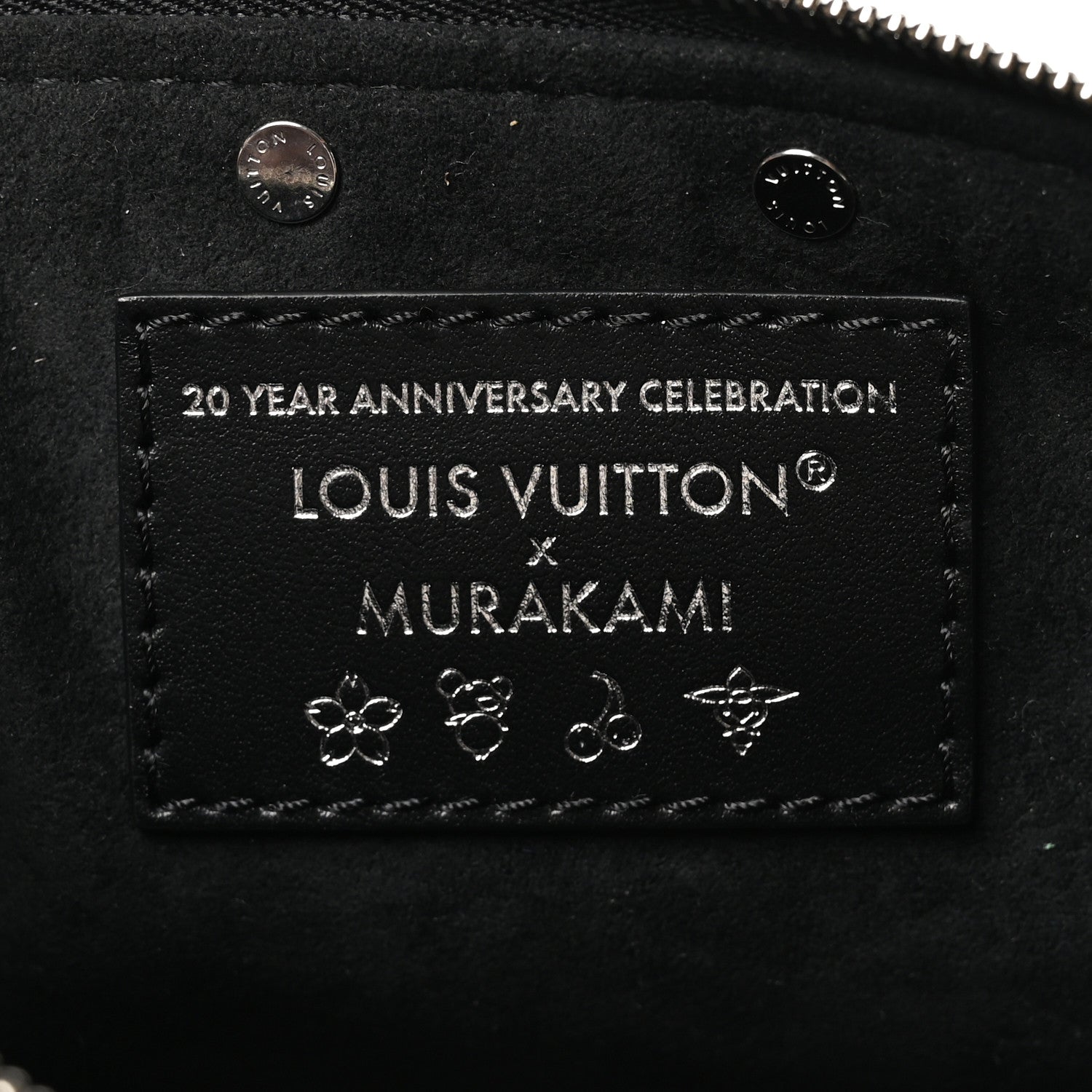 Louis Vuitton LV X TM Monogram Multicolor Pochette Accessories Black