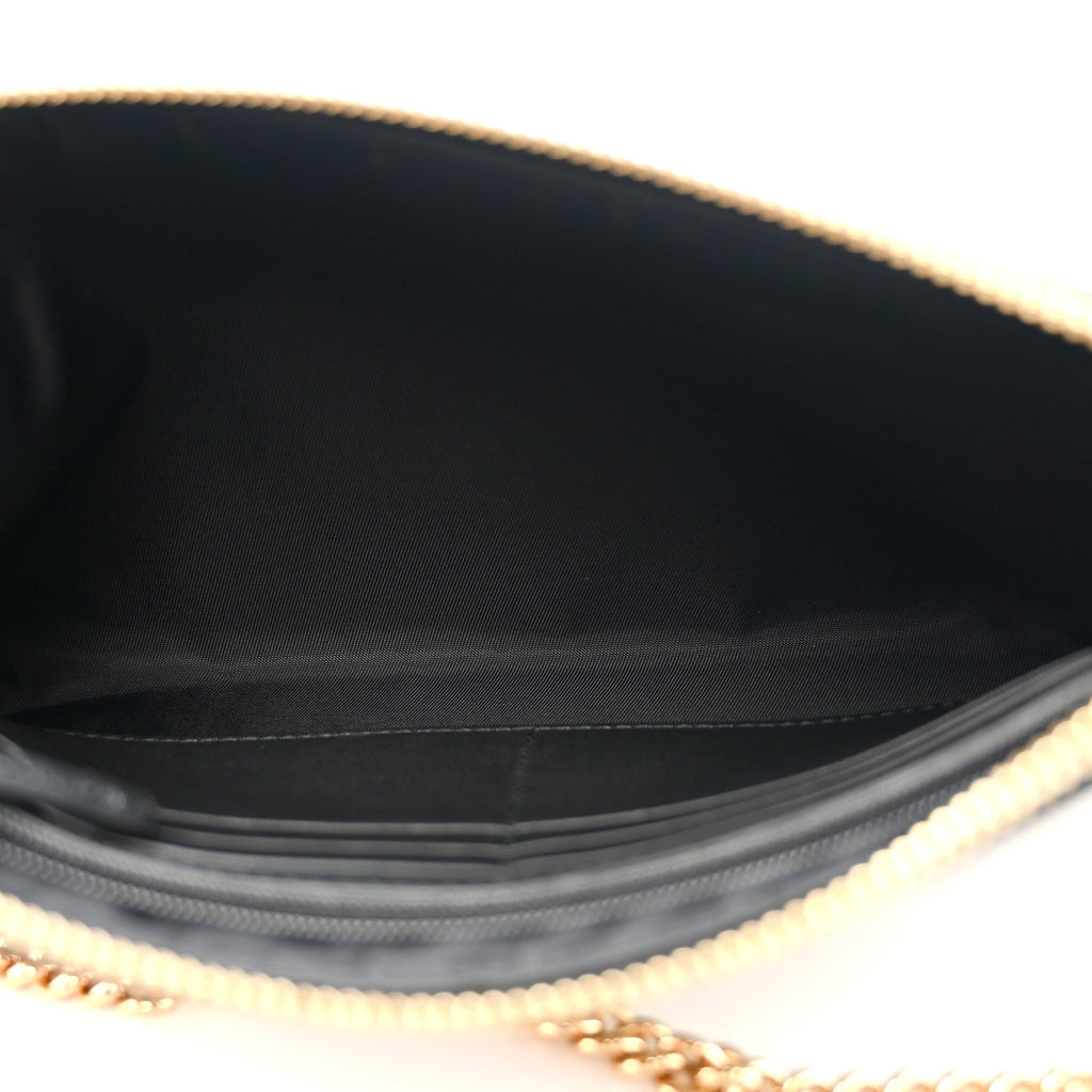 Gucci GG Supreme Monogram Wrist Wallet Black