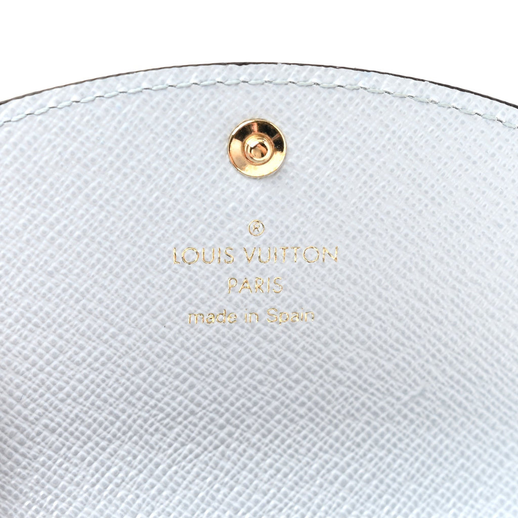 Louis Vuitton Monogram Rosalie Coin Purse Blue