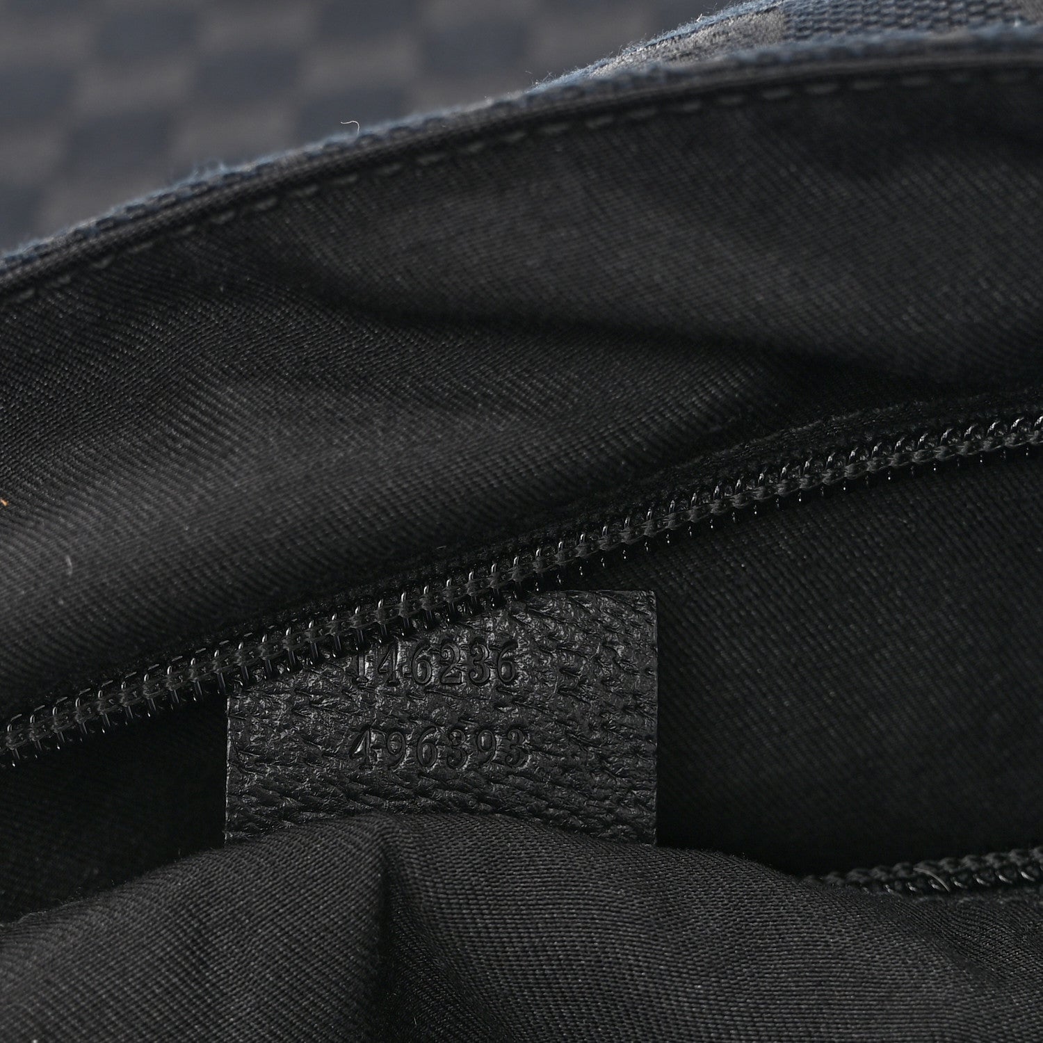Gucci Monogram Small Flap Messenger Bag Black