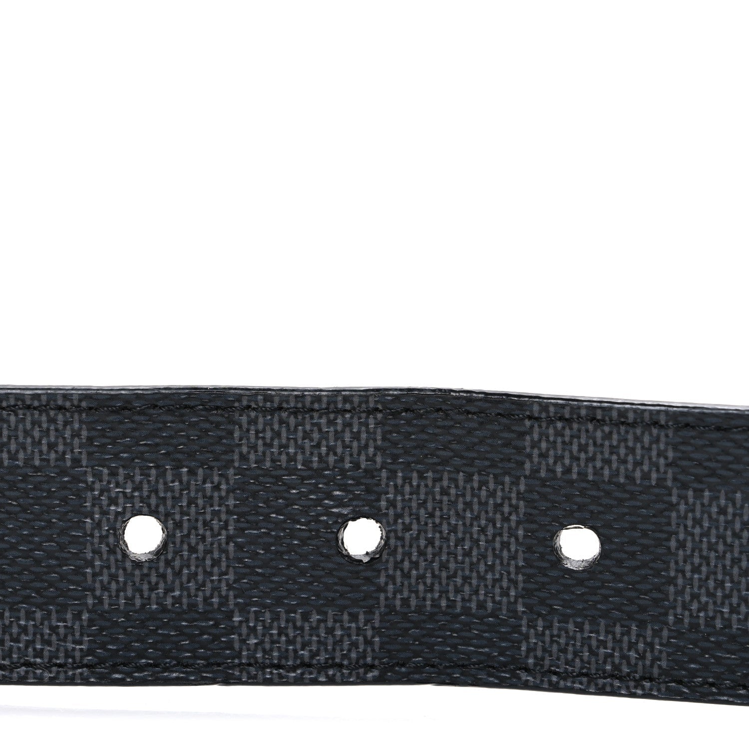 Louis Vuitton Damier Cobalt 35mm Pont Neuf Belt