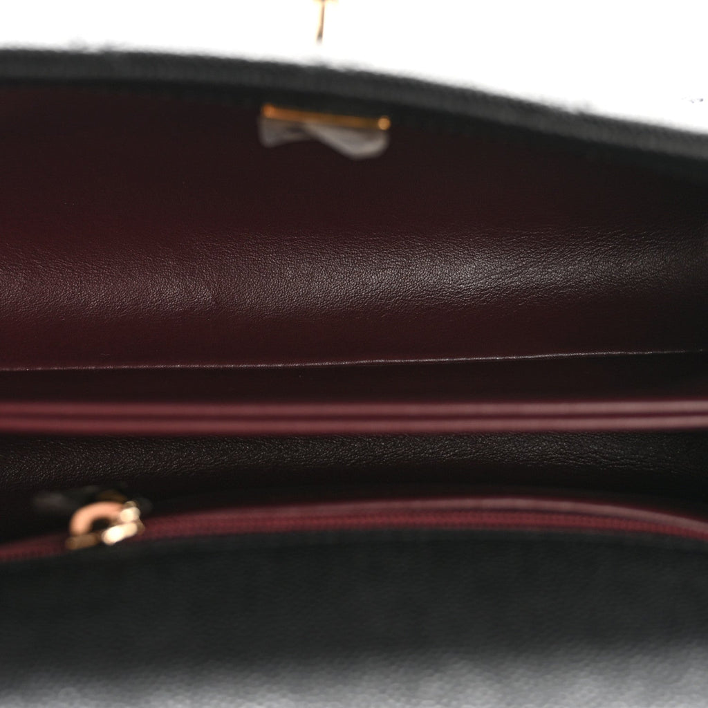 Chanel Caviar Quilted Mini Coco Handle Flap Black