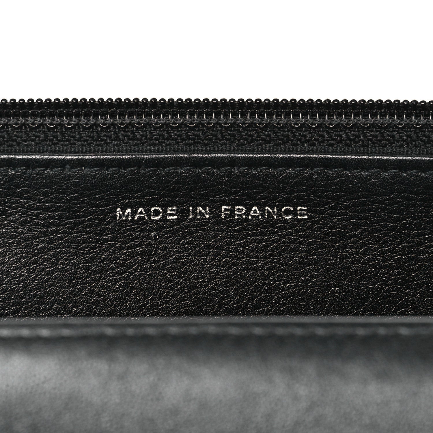 Chanel Caviar Timeless CC Wallet On Chain WOC Black
