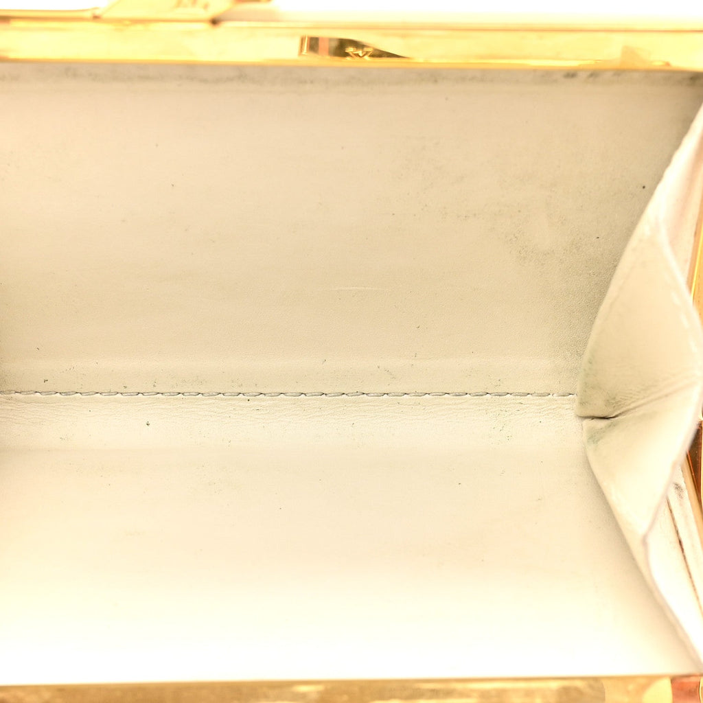 Louis Vuitton Vernis French Purse Wallet Perle