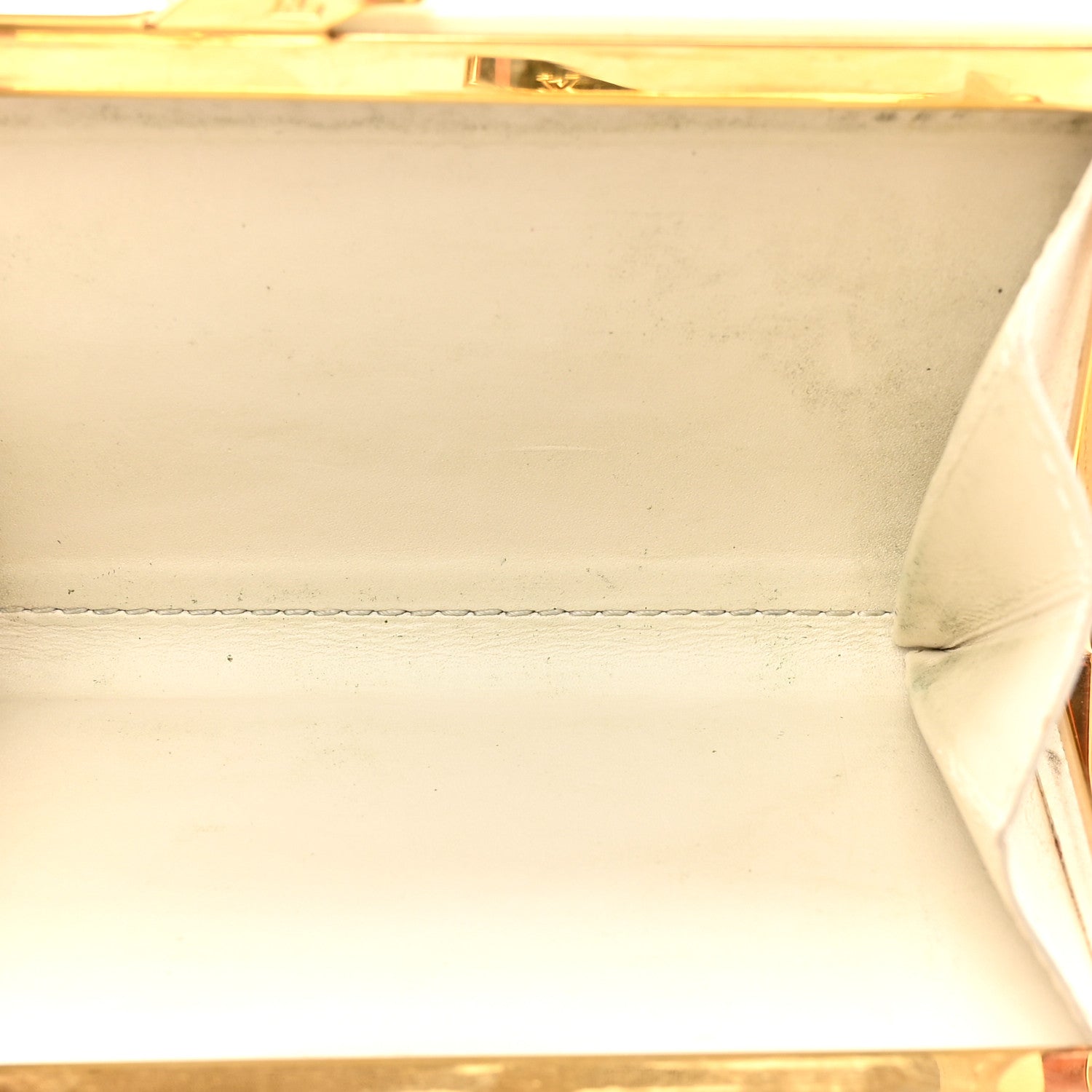 Louis Vuitton Vernis French Purse Wallet Perle