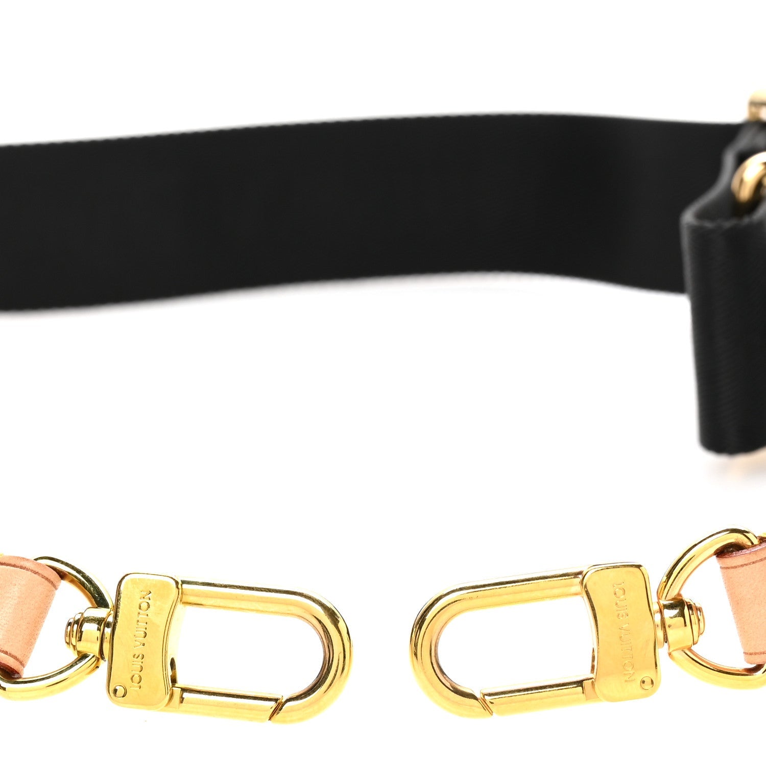 Louis Vuitton Monogram Multi Pochette Accessories Bandouliere Shoulder Strap Black