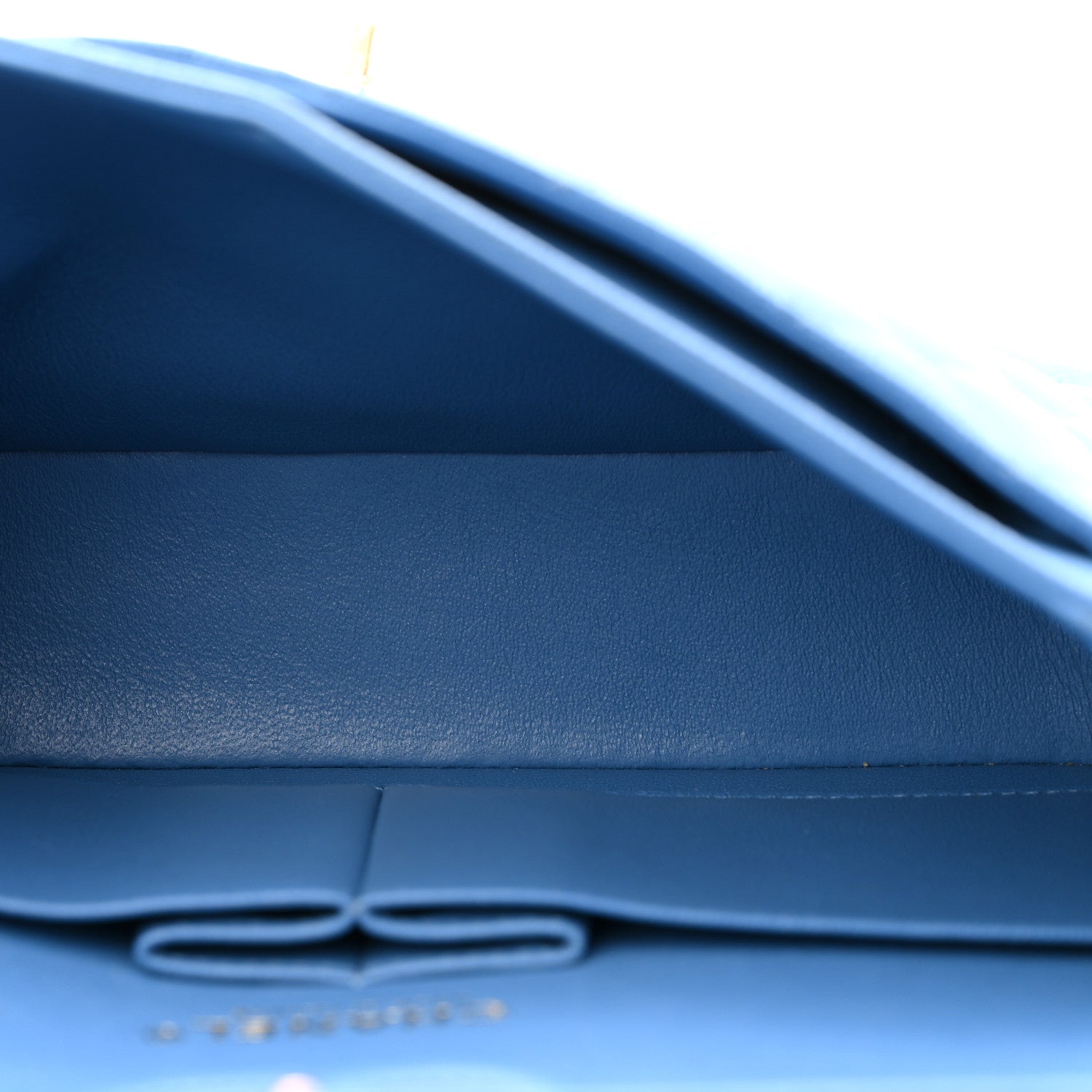 Chanel Caviar Quilted Small Double Flap Blue