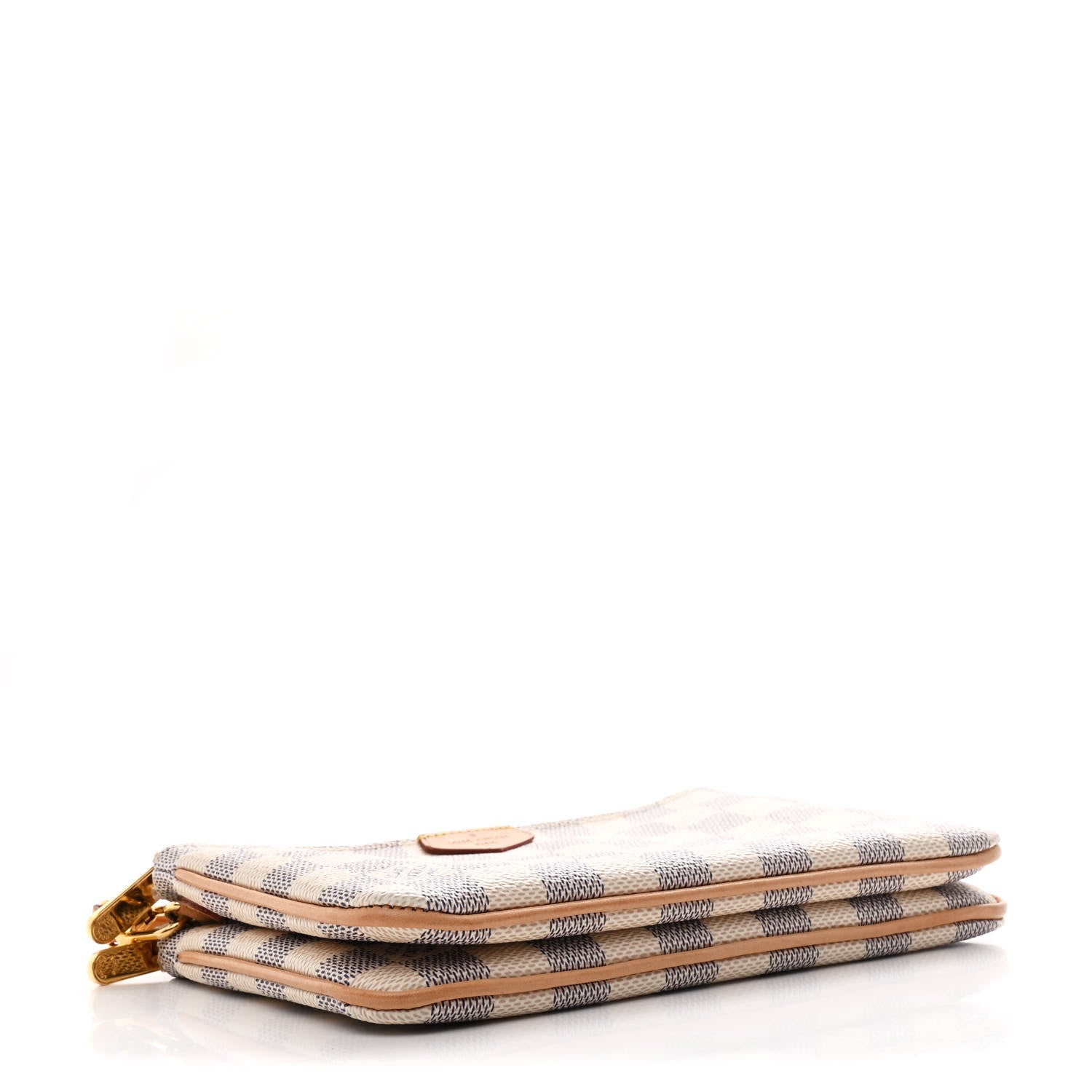 Louis Vuitton Damier Azur Double Zip Pochette