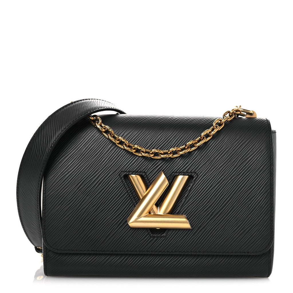 Louis Vuitton Epi Twist Shoulder Bag MM Black