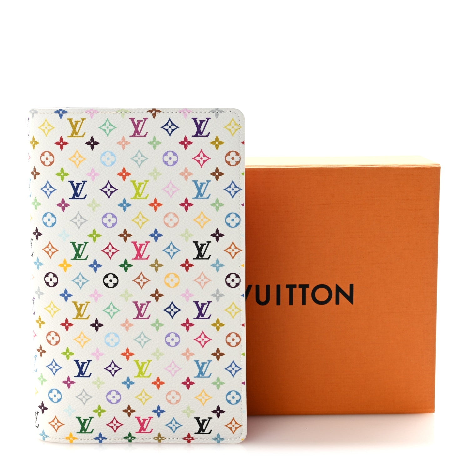 Louis Vuitton LV X TM Monogram Multicolor Emily Notebook Cover MM White