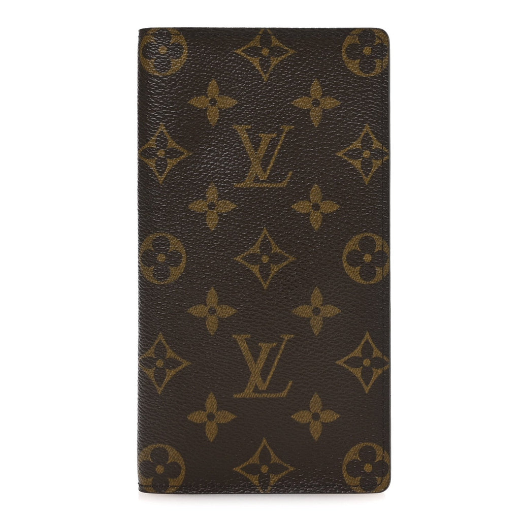 Louis Vuitton Monogram Porte Valeurs Checkbook Wallet