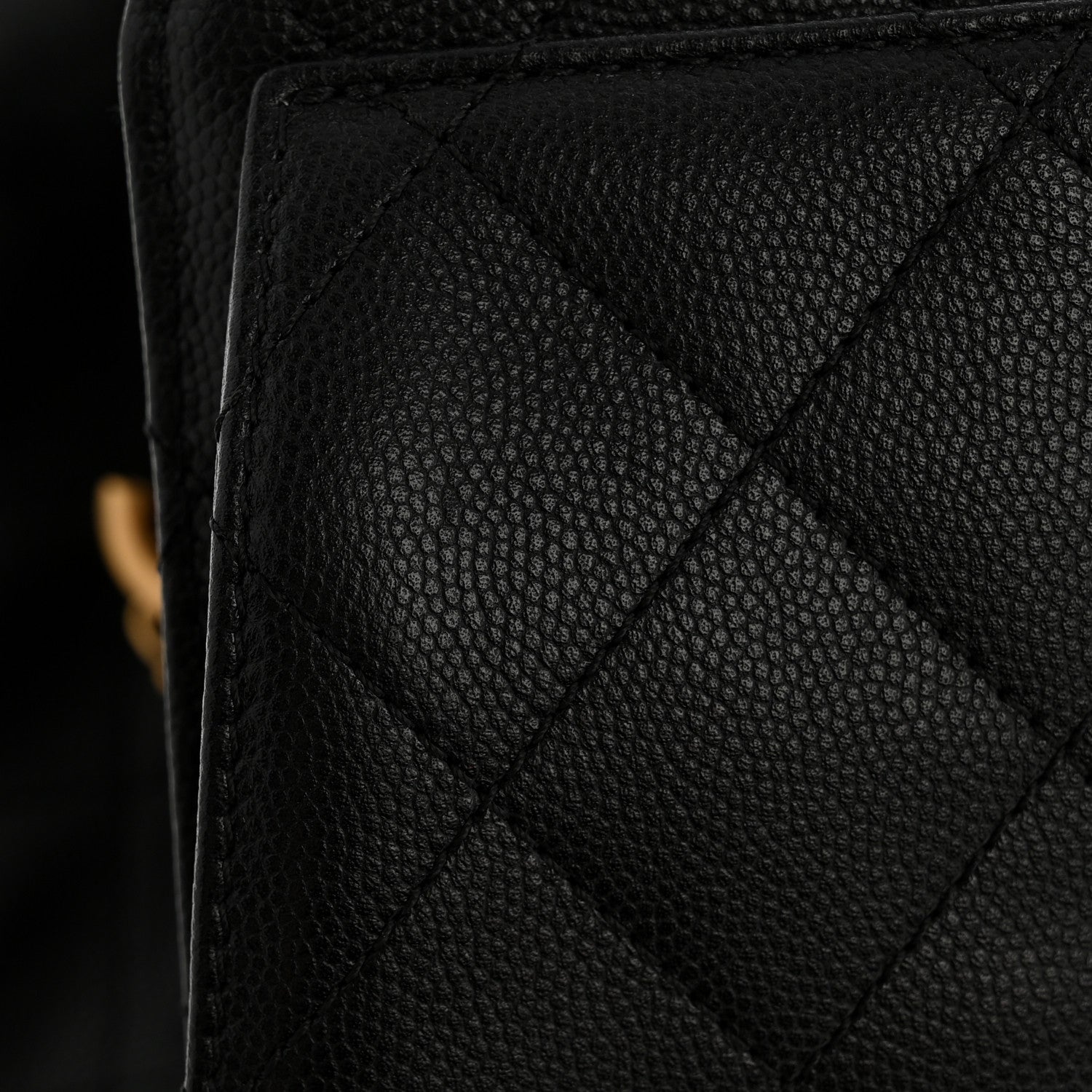 Chanel Caviar Quilted Small Chanel 25 Handbag Black