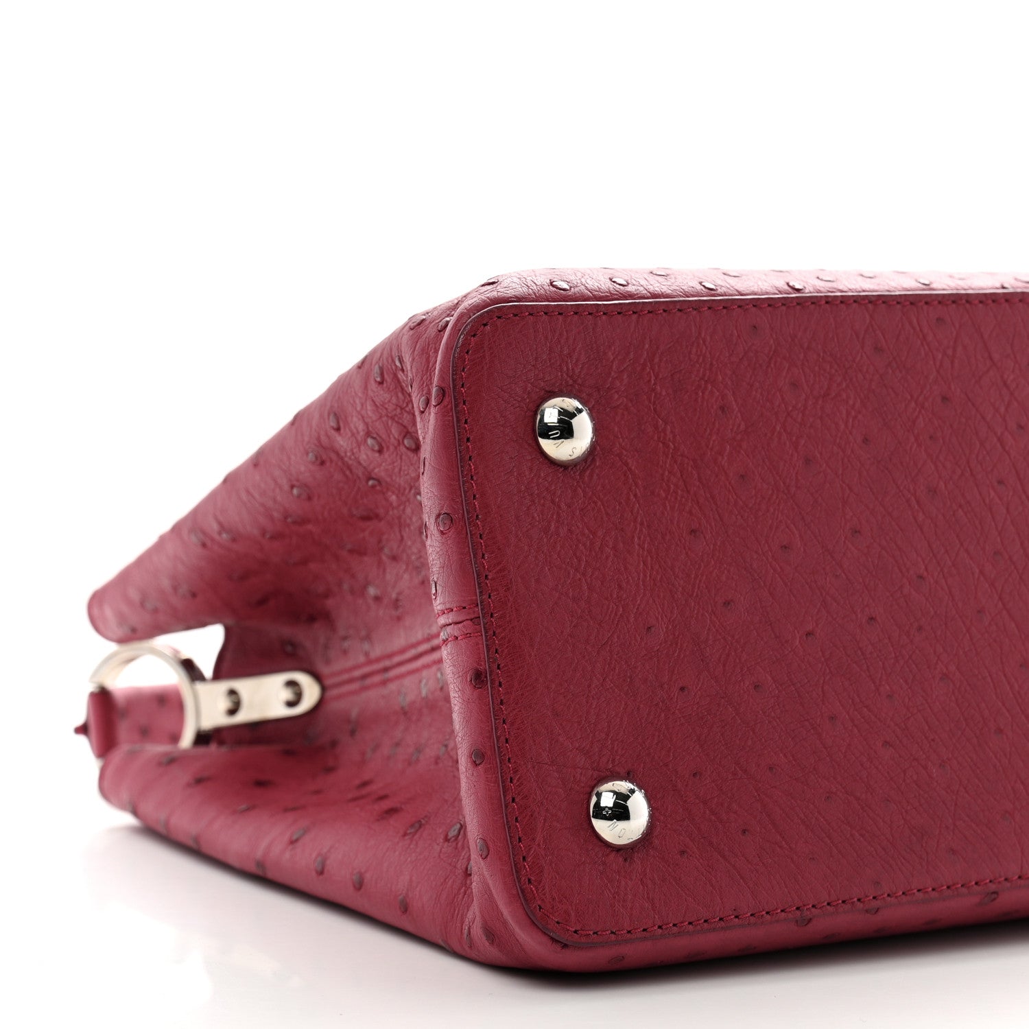 Louis Vuitton Ostrich Capucines MM Fuchsia