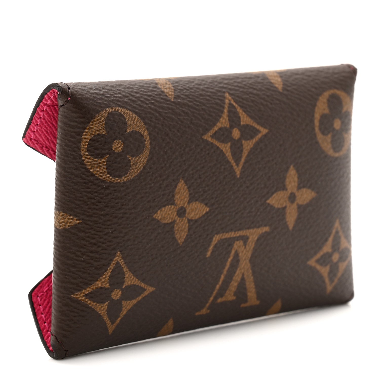 Louis Vuitton Monogram LV Colormania Kirigami Card Holder Pondichery Pink