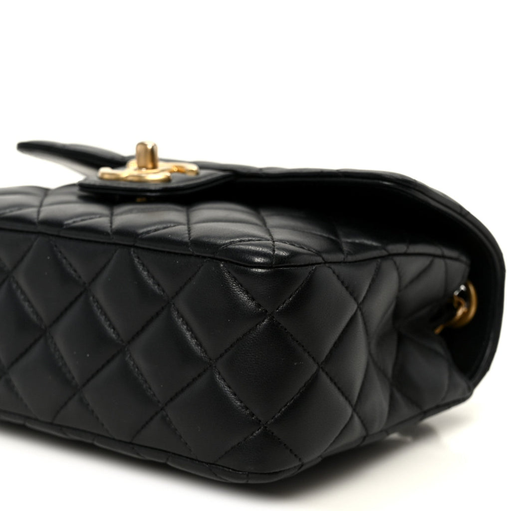Chanel Lambskin Quilted Casino Chips Small Flap Black