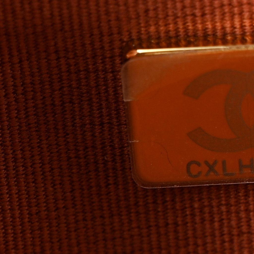 Chanel Lambskin Quilted Wallet On Chain WOC Brown