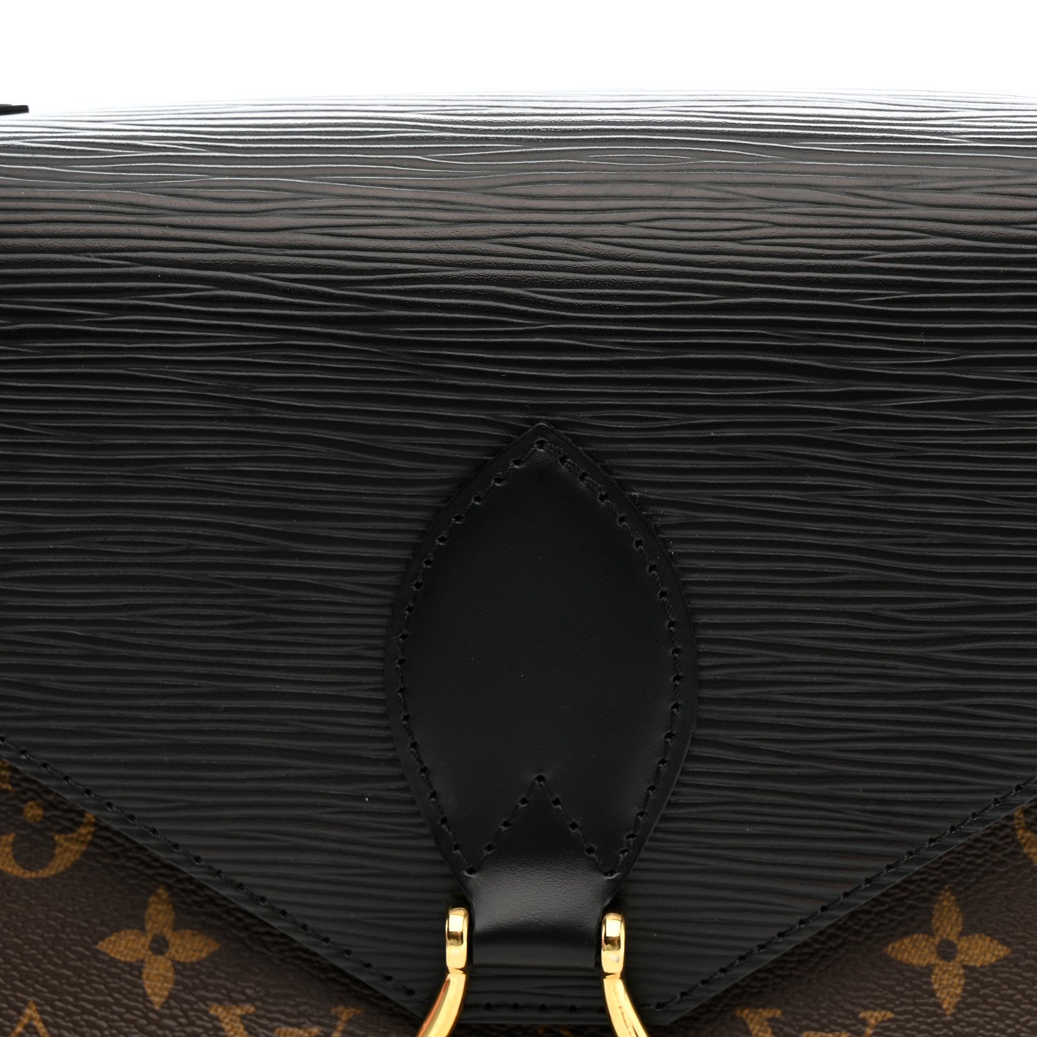Louis Vuitton Epi Monogram Saint Michel Black