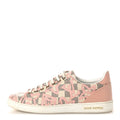 Louis Vuitton Damier Azur Tahitienne Bora Bora Sneakers 40 Rose Ballerine