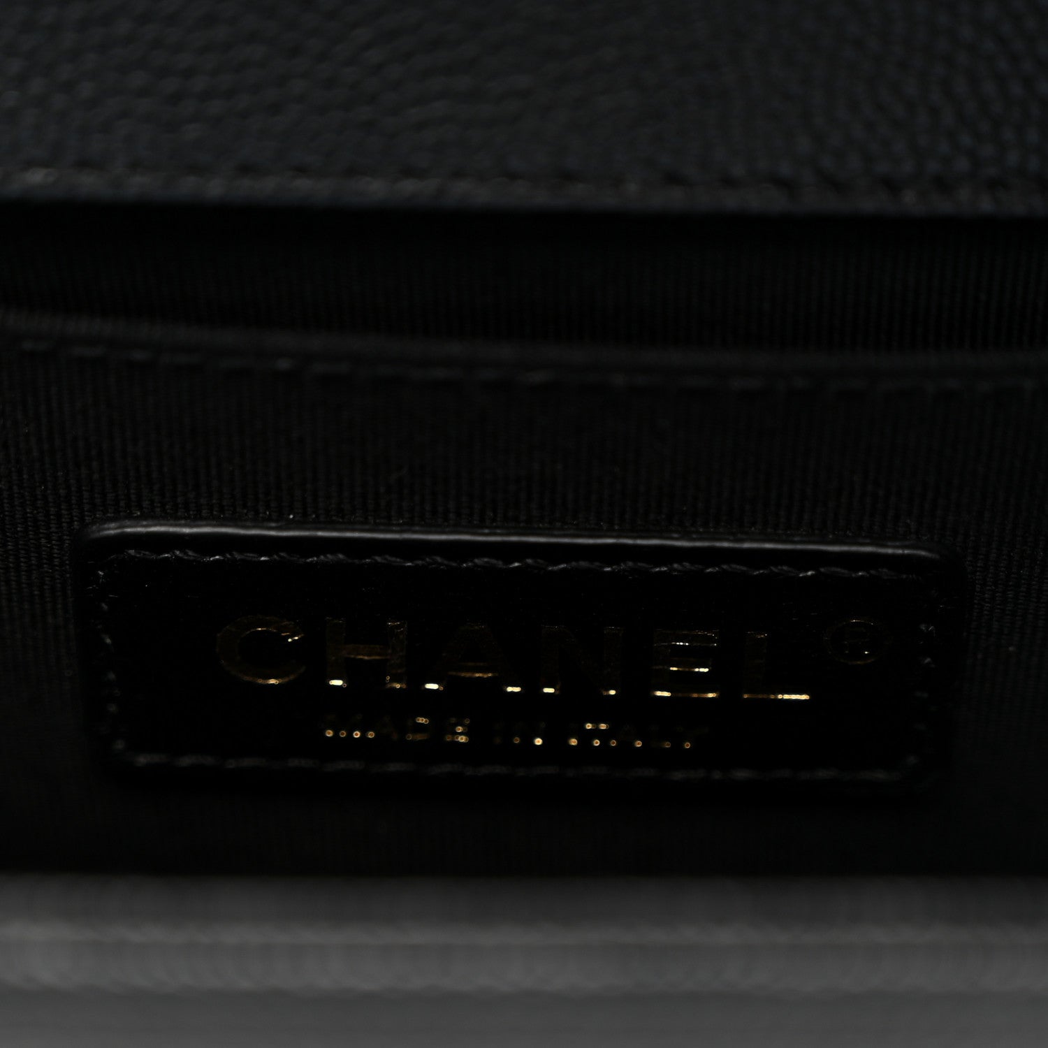 Chanel Caviar Quilted Small Boy Flap Black