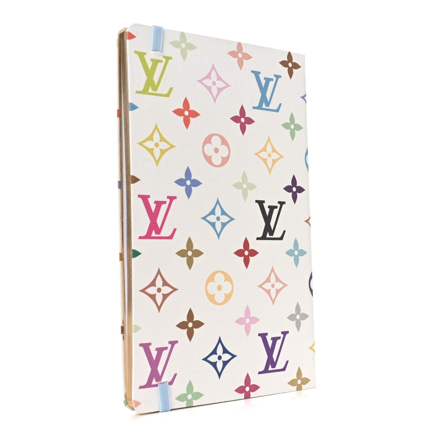 Louis Vuitton LV x TM Monogram Multicolor Jane Notebook MM White
