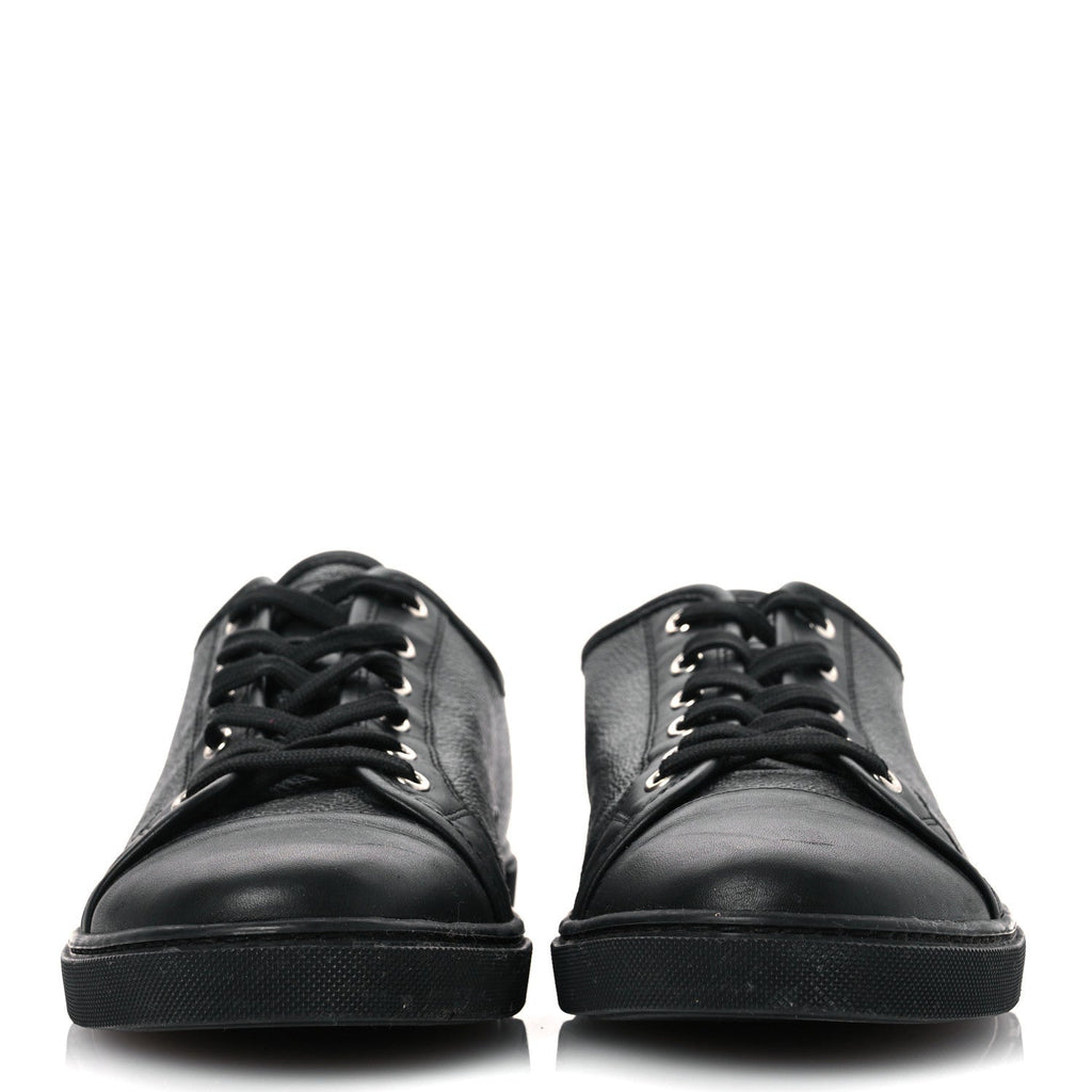 Louis Vuitton Calfskin Damier Graphite Sneakers 7.5