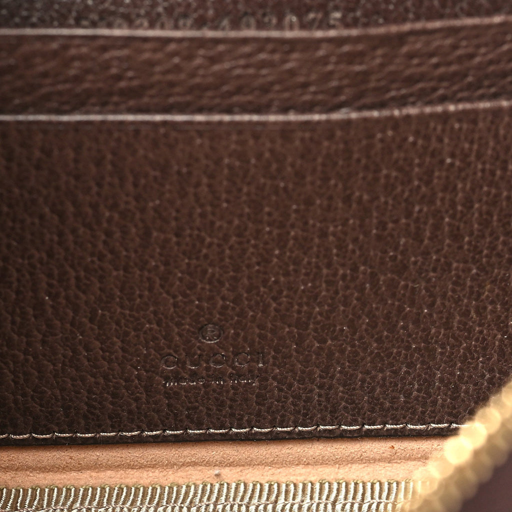 Gucci GG Supreme Monogram Ophidia Belted iPhone Case 75 30 Brown