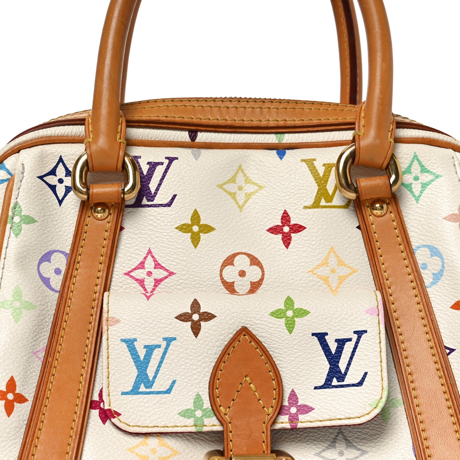 Louis Vuitton Monogram Multicolor Priscilla White