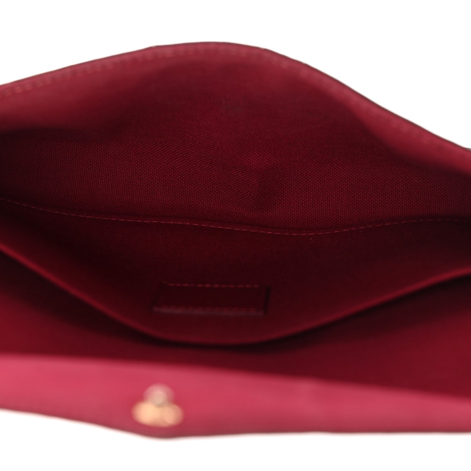 Louis Vuitton Monogram Pochette Felicie Chain Wallet Fuchsia