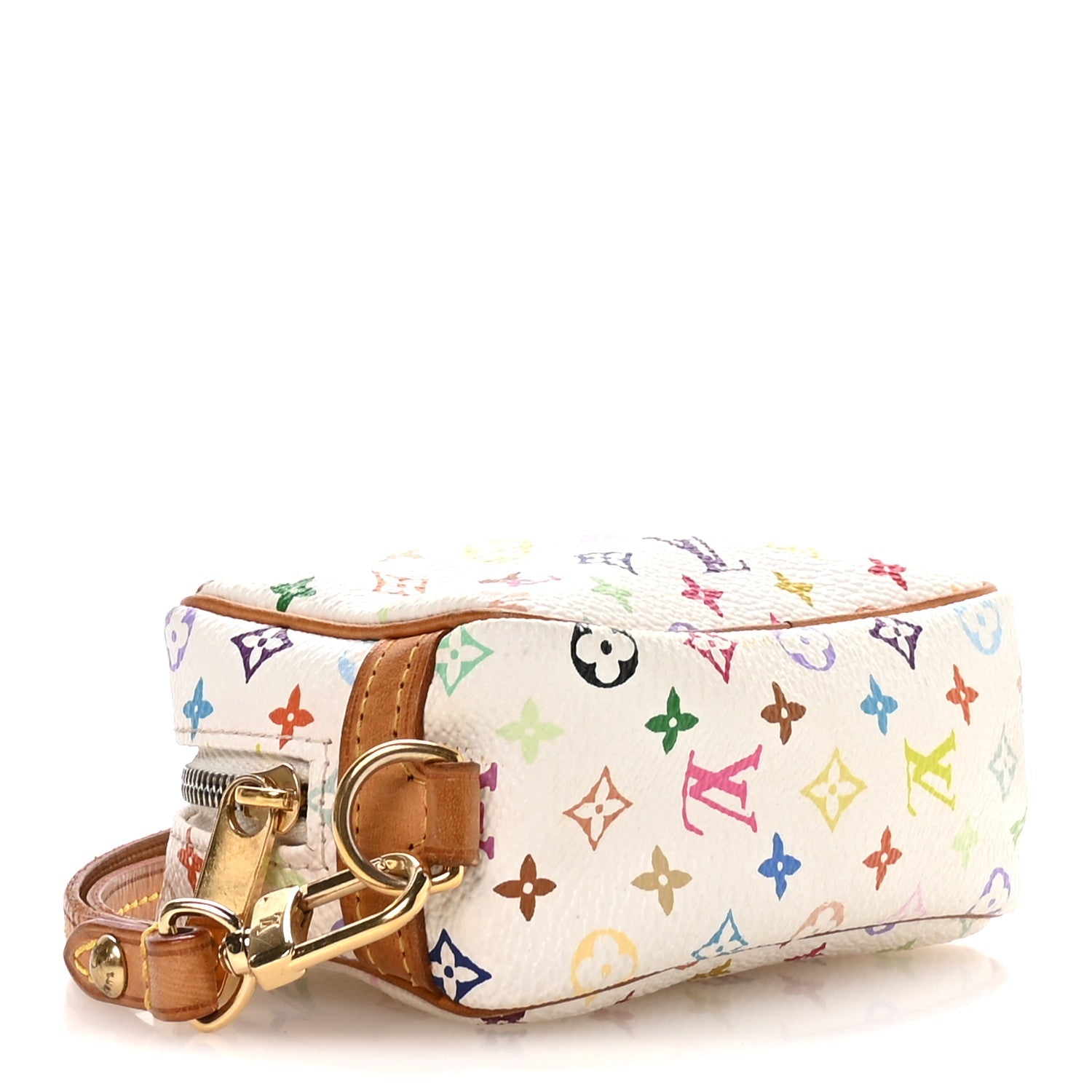 Louis Vuitton Monogram Multicolor Trousse Wapity White