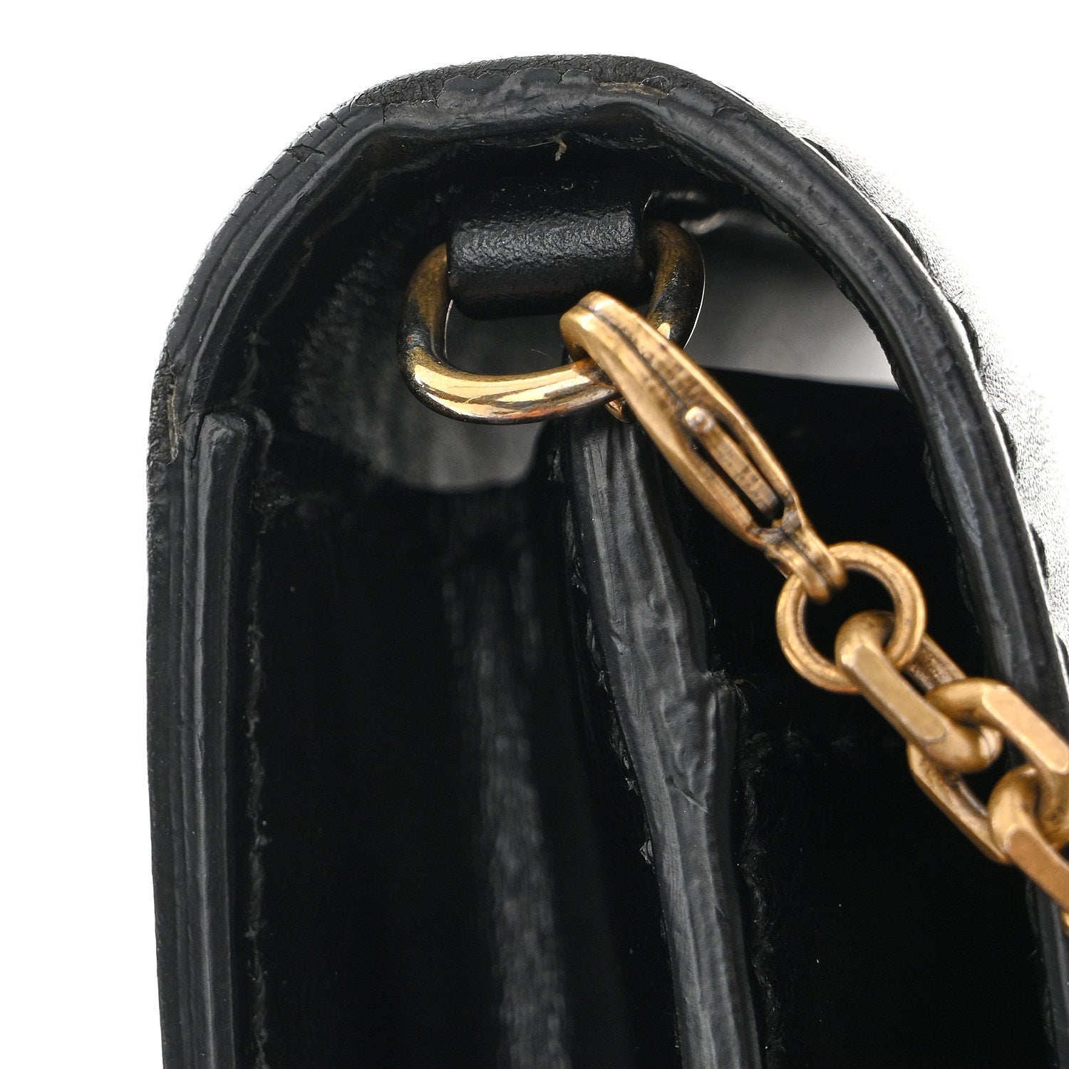Christian Dior Calfskin J'Adior Wallet on Chain Pouch Black