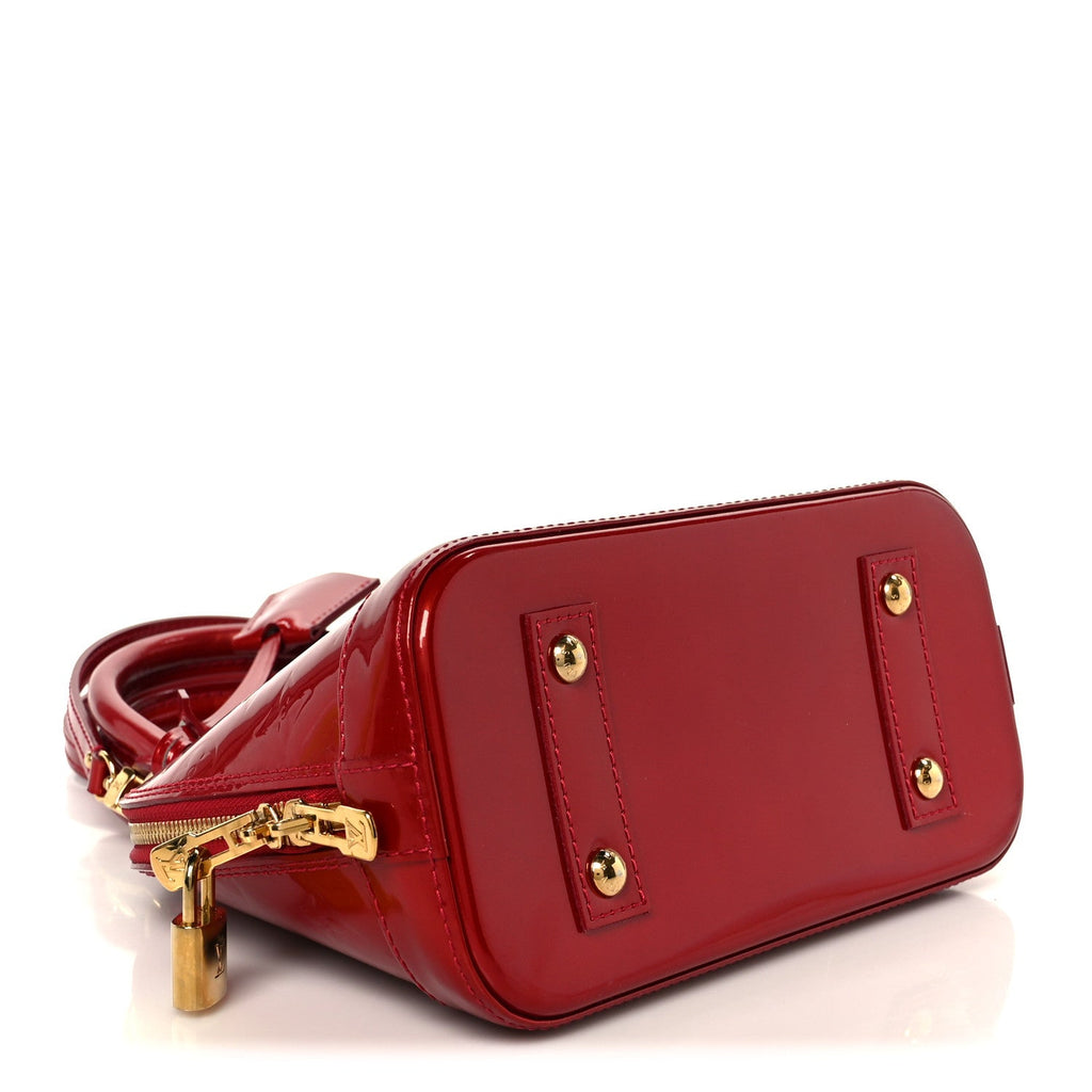 Louis Vuitton Vernis Alma BB Pomme D'Amour