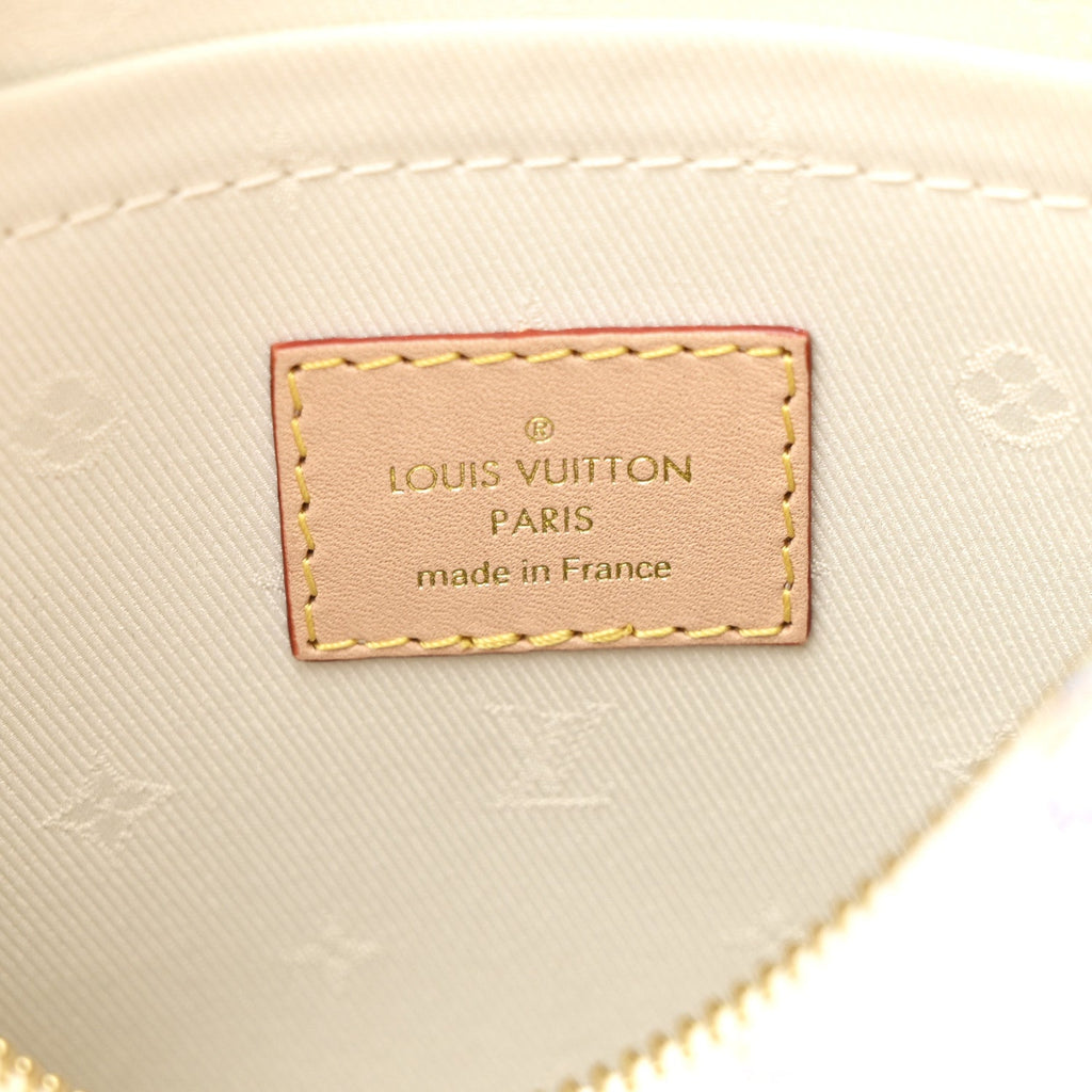 Louis Vuitton Monogram Jacquard Fabric Speedy Bandouliere 20 Multicolor Beige