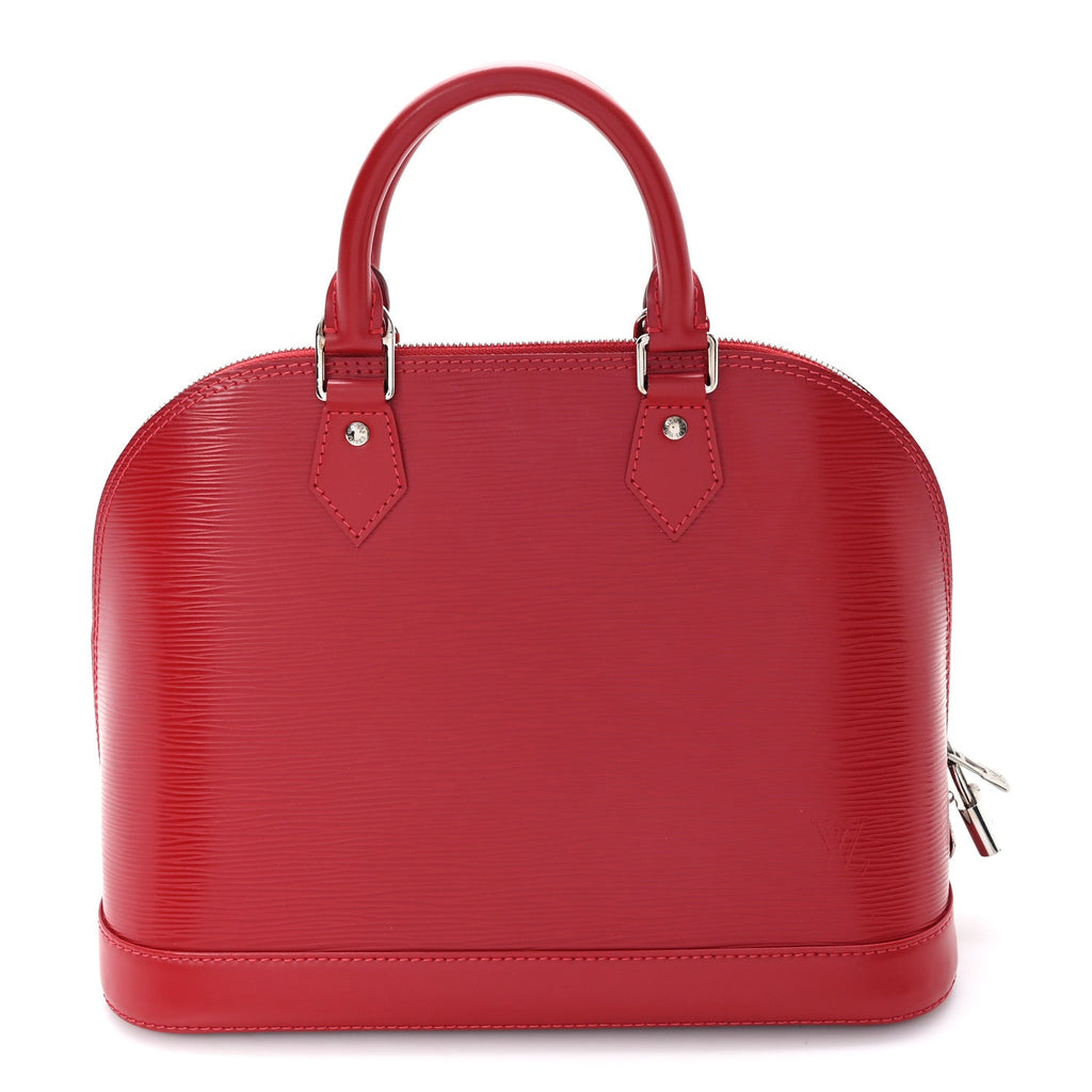 Louis Vuitton Epi Alma PM Carmine