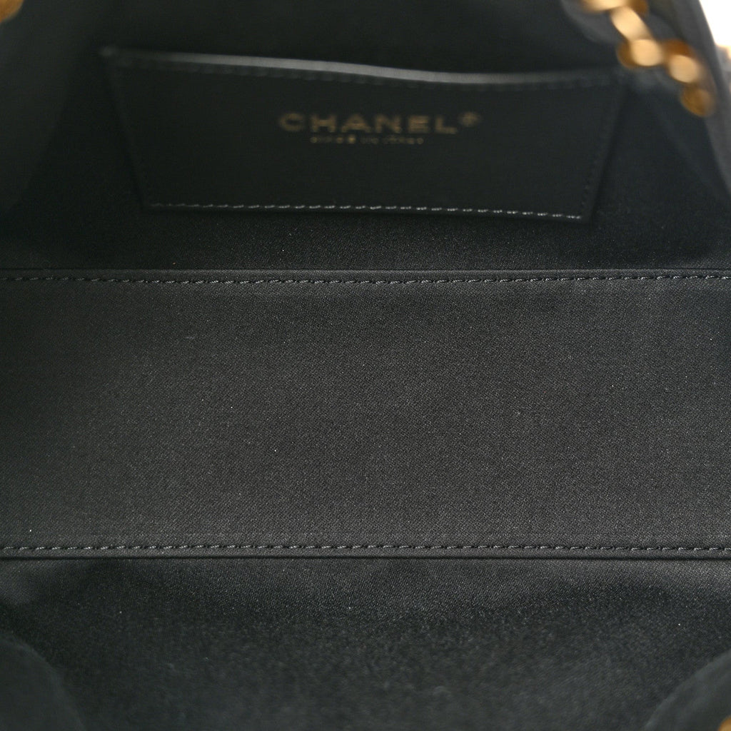 Chanel Caviar Quilted Mini Chanel 25 Handbag Black