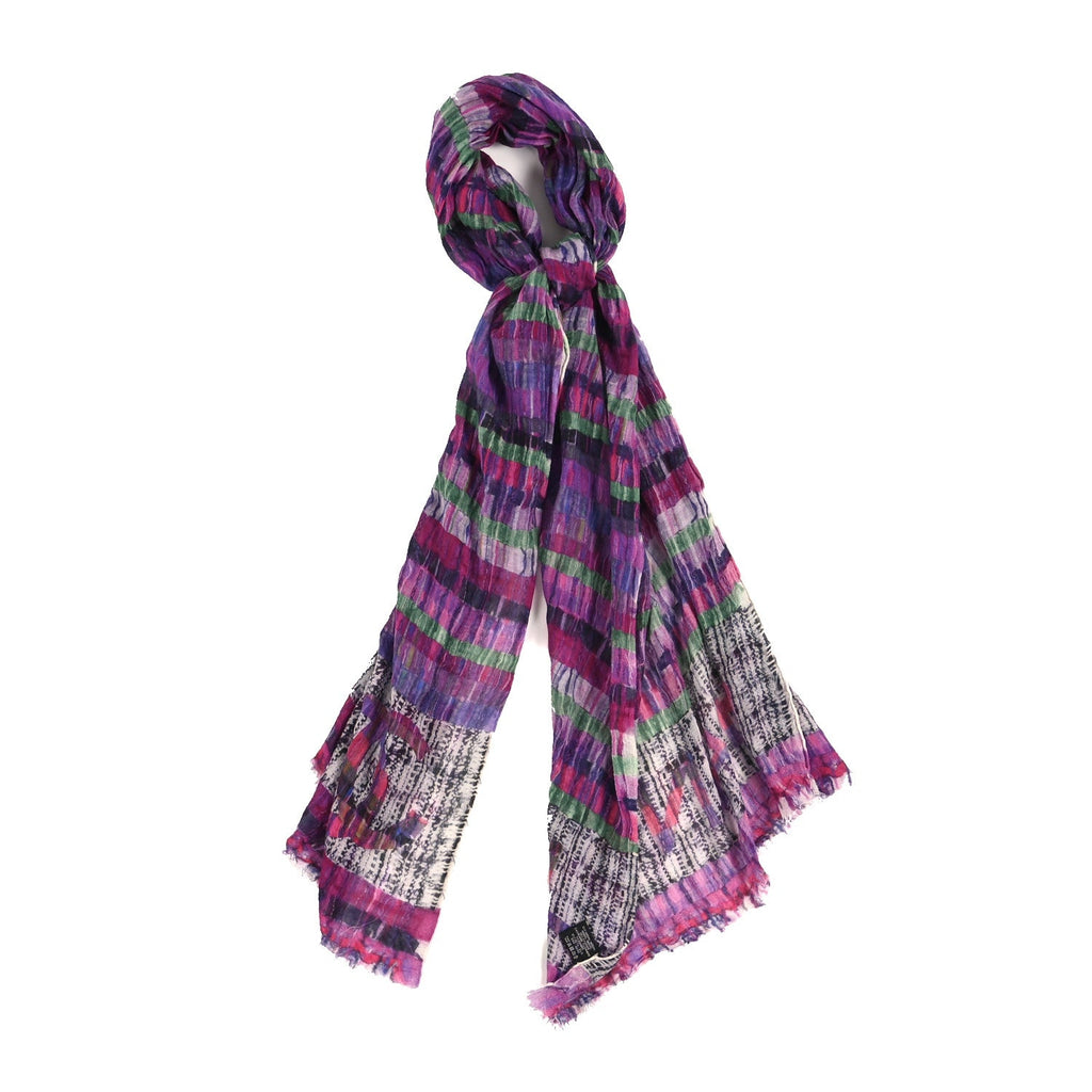 Cashmere Silk CC Scarf Shawl Multicolor