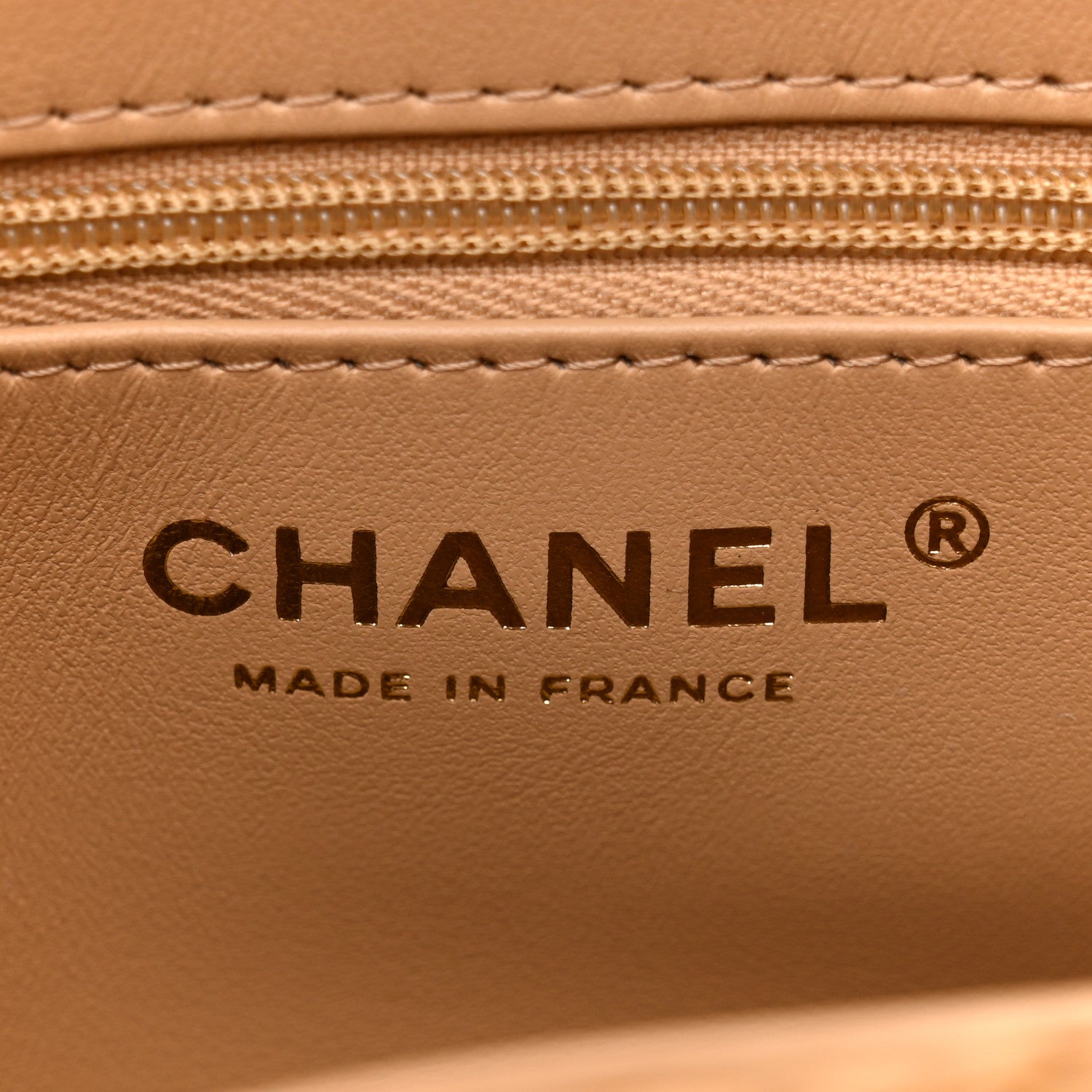 Chanel Braided Raffia Nano Kelly Flap Bag Dark Beige