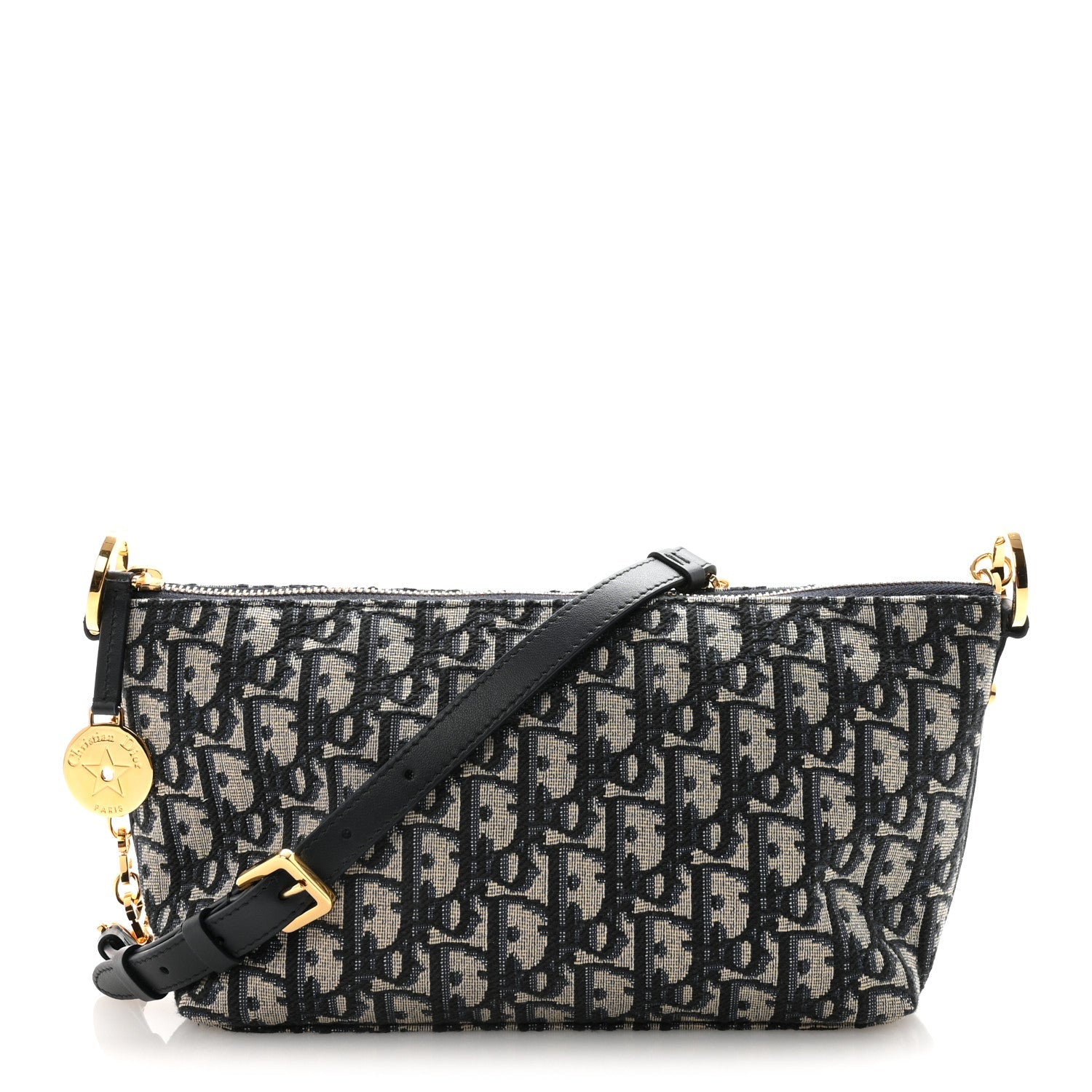 Christian Dior Oblique DiorStar Hobo Bag Blue