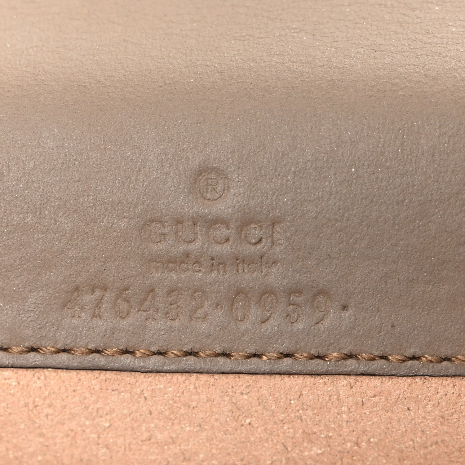 Gucci GG Supreme Monogram Super Mini Dionysus Shoulder Bag Taupe