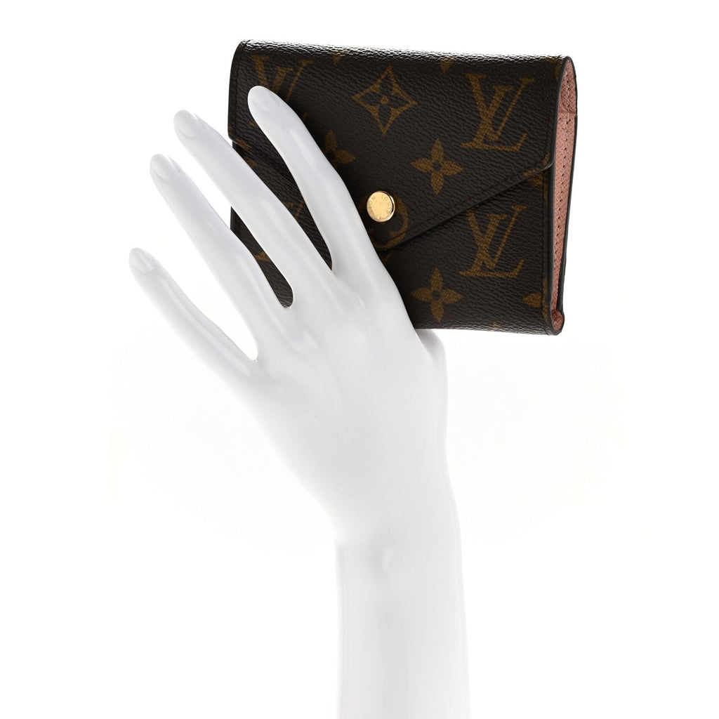 Louis Vuitton Monogram Victorine Wallet Rose Ballerine