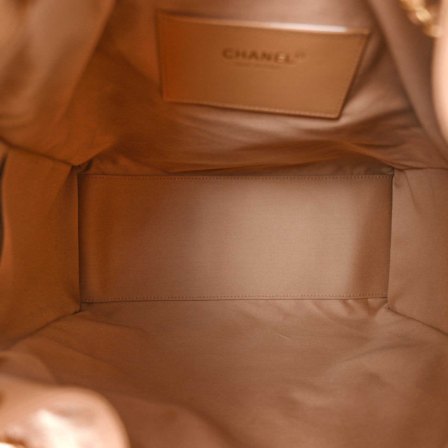 Chanel Caviar Quilted Medium Chanel 25 Handbag Beige