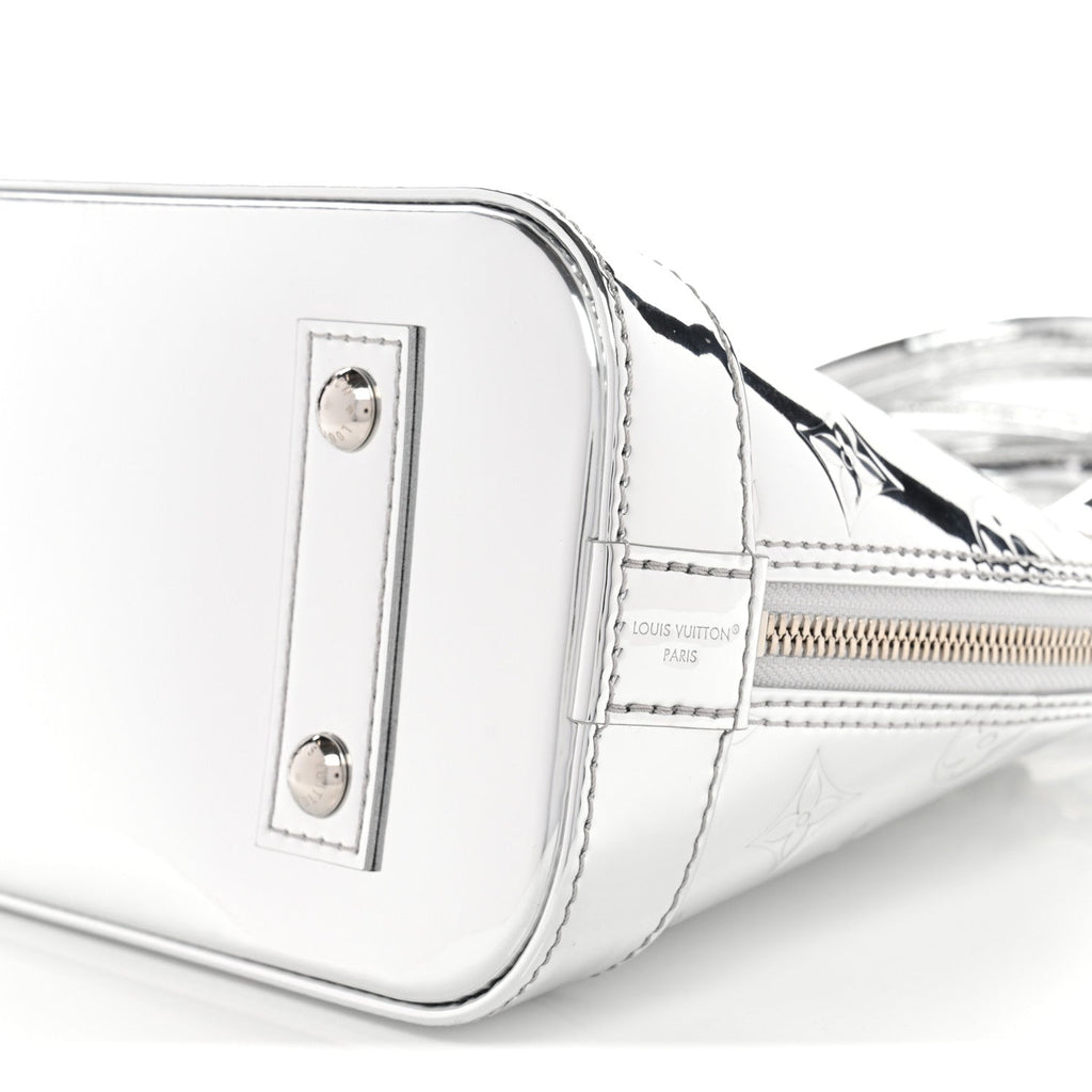 Louis Vuitton Monogram Miroir Alma BB Silver