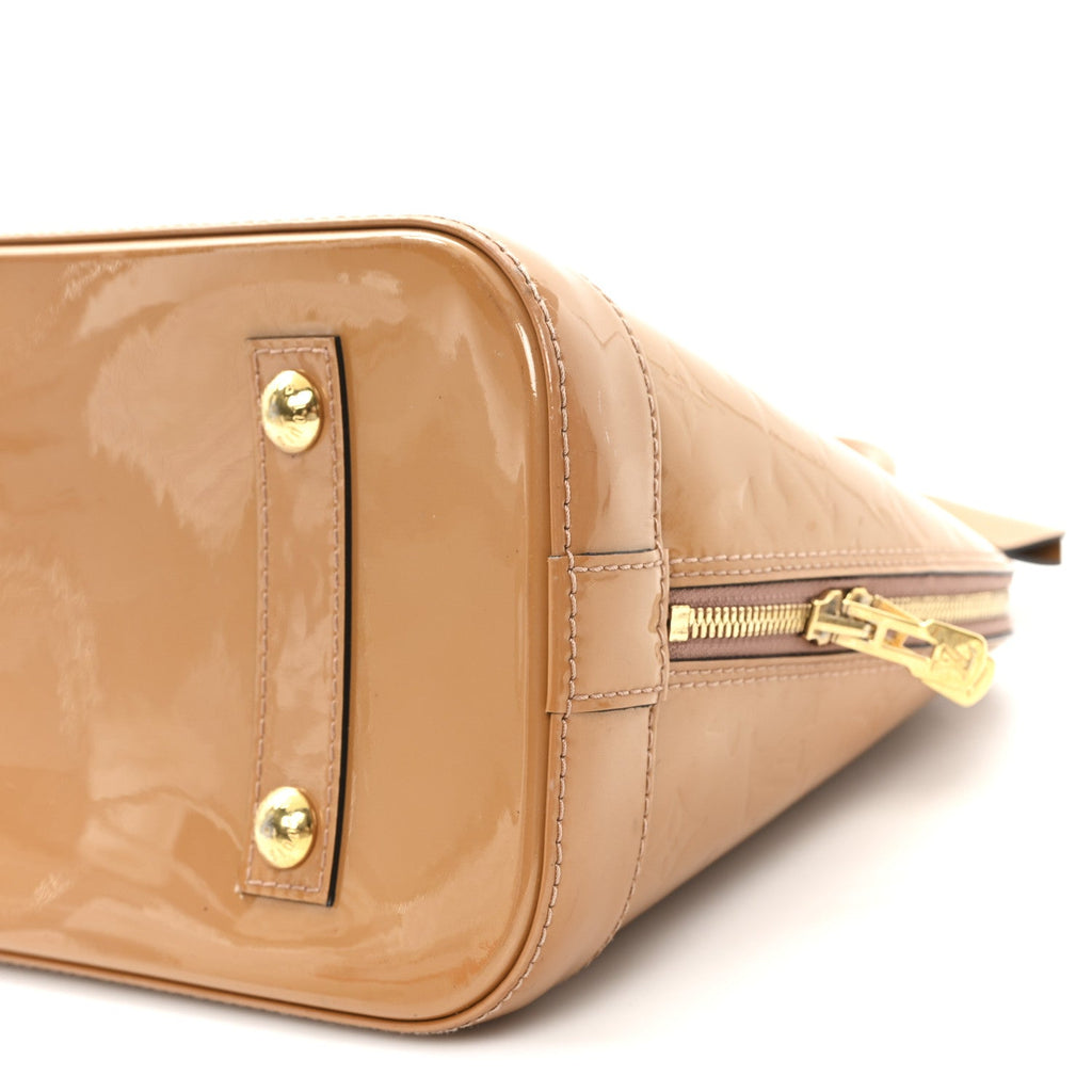 Louis Vuitton Vernis Alma PM Rose Velours