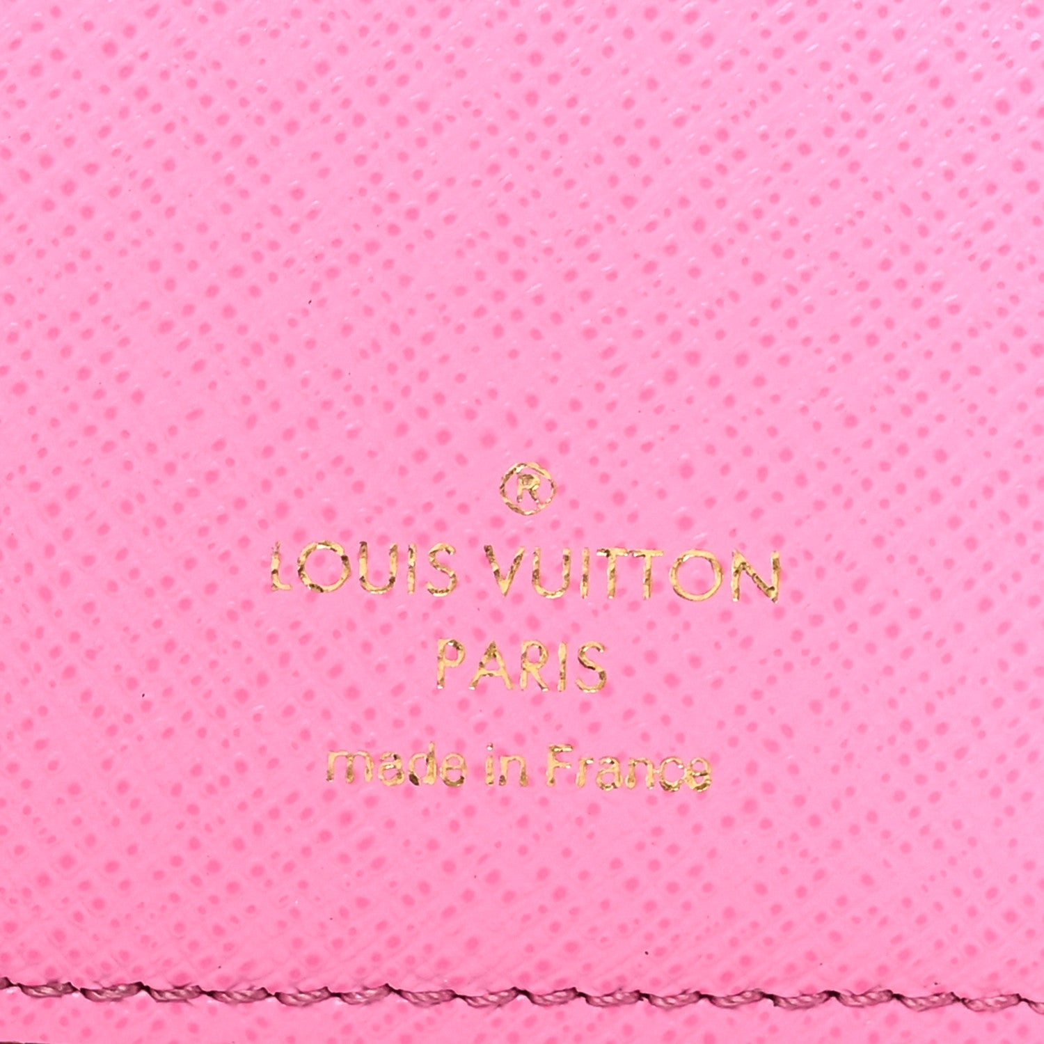 Louis Vuitton Monogram Lisa Wallet Rose Lollipop