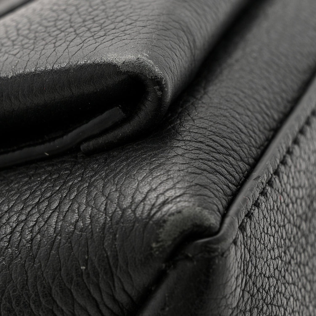 Louis Vuitton Soft Calfskin My Lockme Top Handle Black