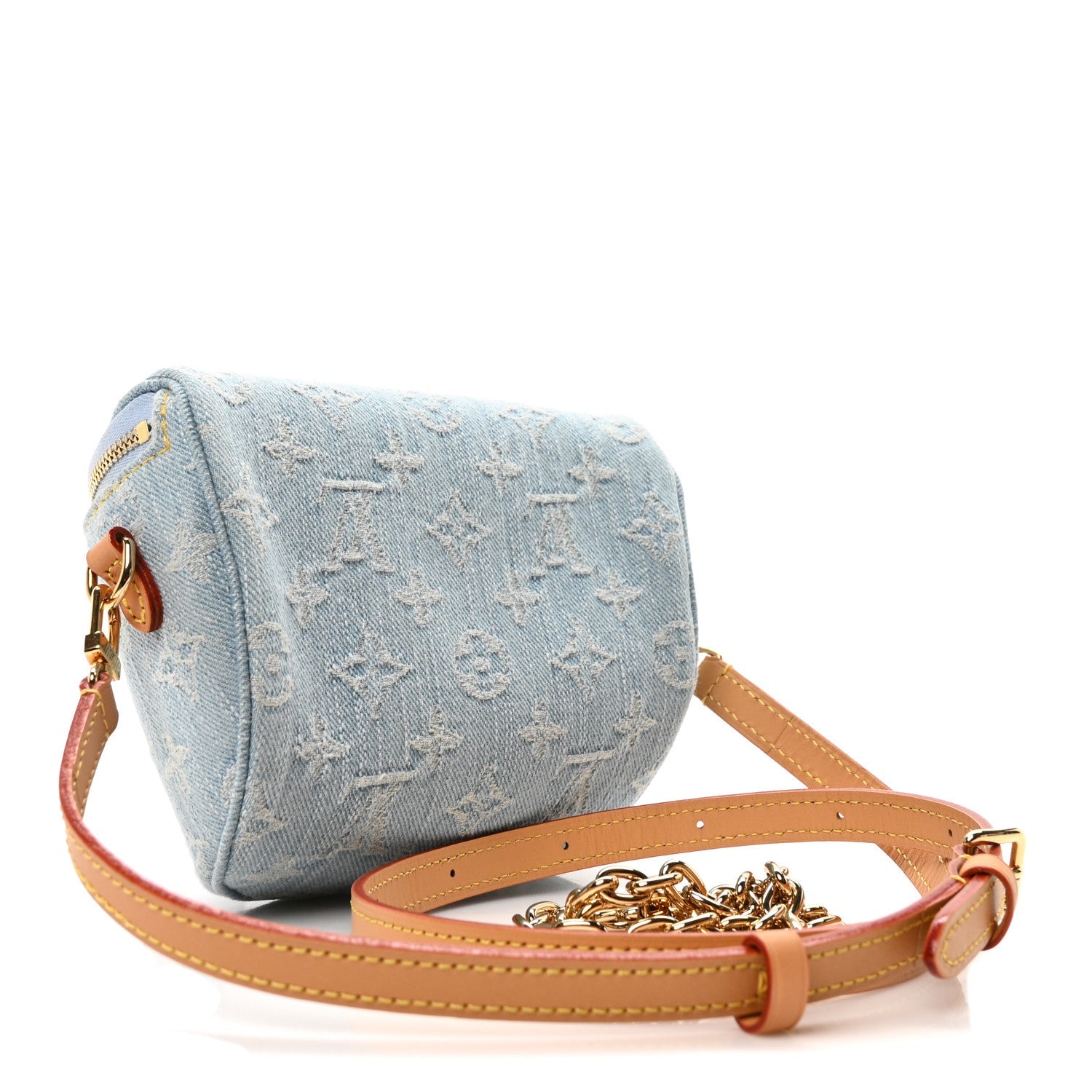 Louis Vuitton Monogram Denim Mini Bumbag Sky Blue