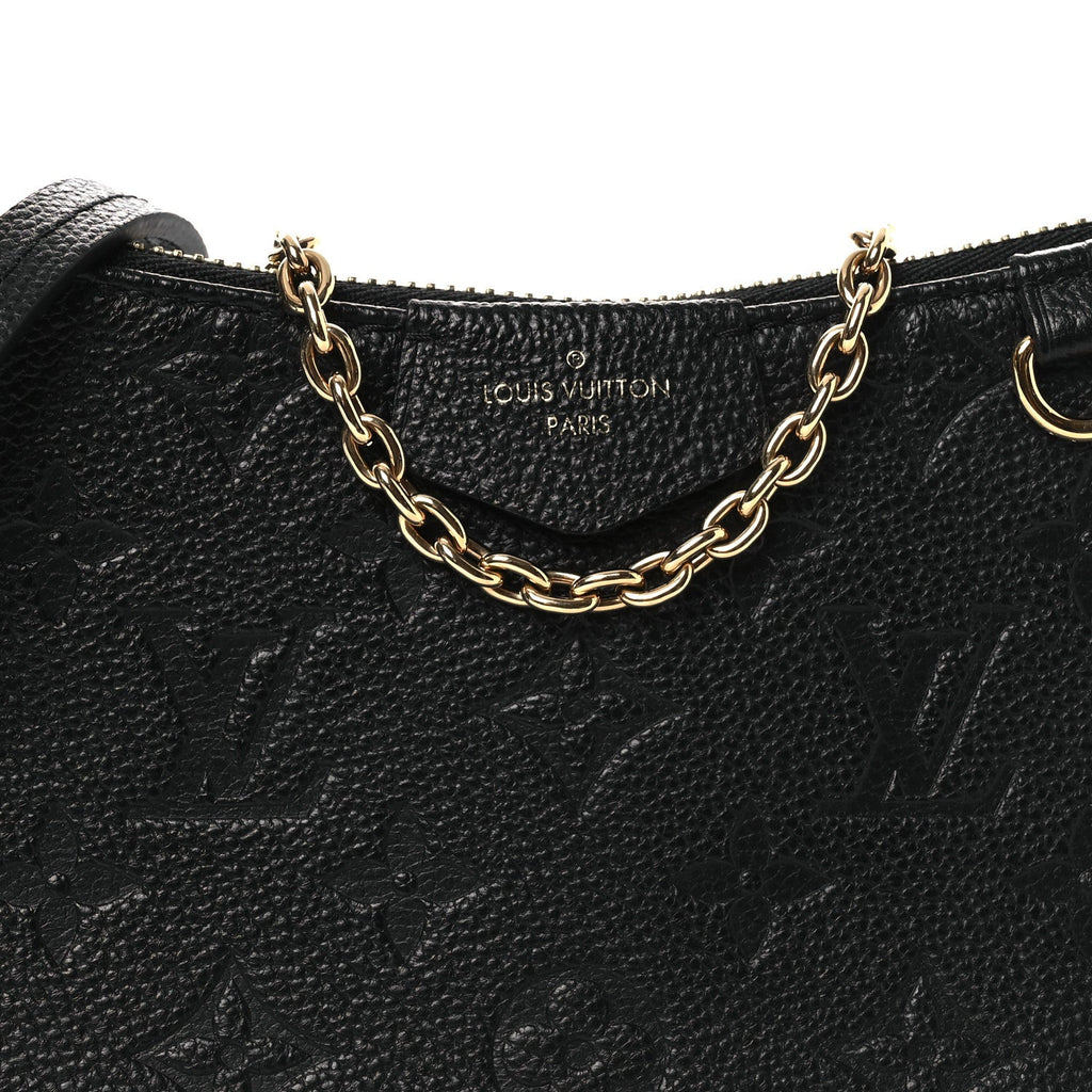 Louis Vuitton Empreinte Easy Pouch On Strap Black