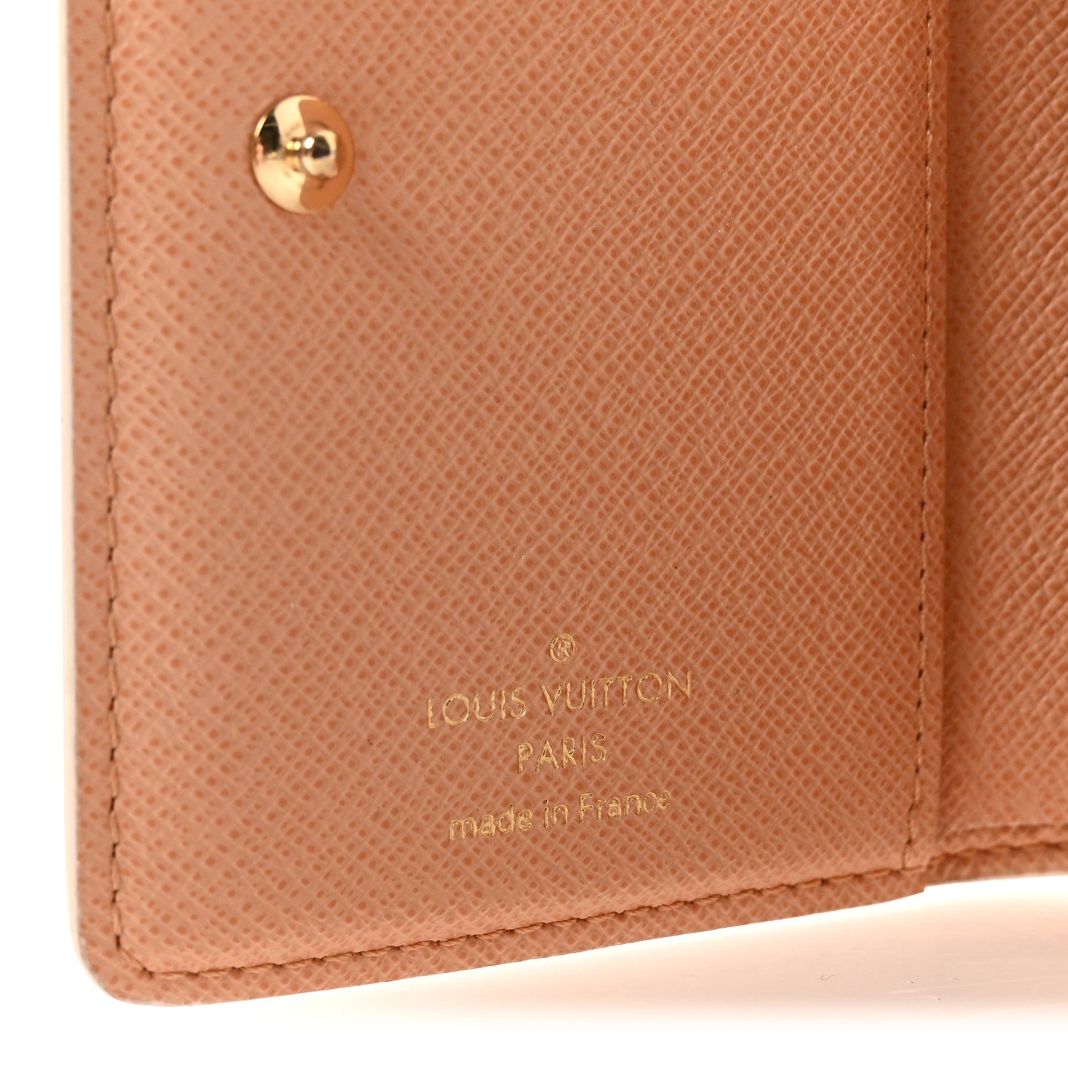 Louis Vuitton Monogram Fall for You Zippy Compact Wallet Beige Clair