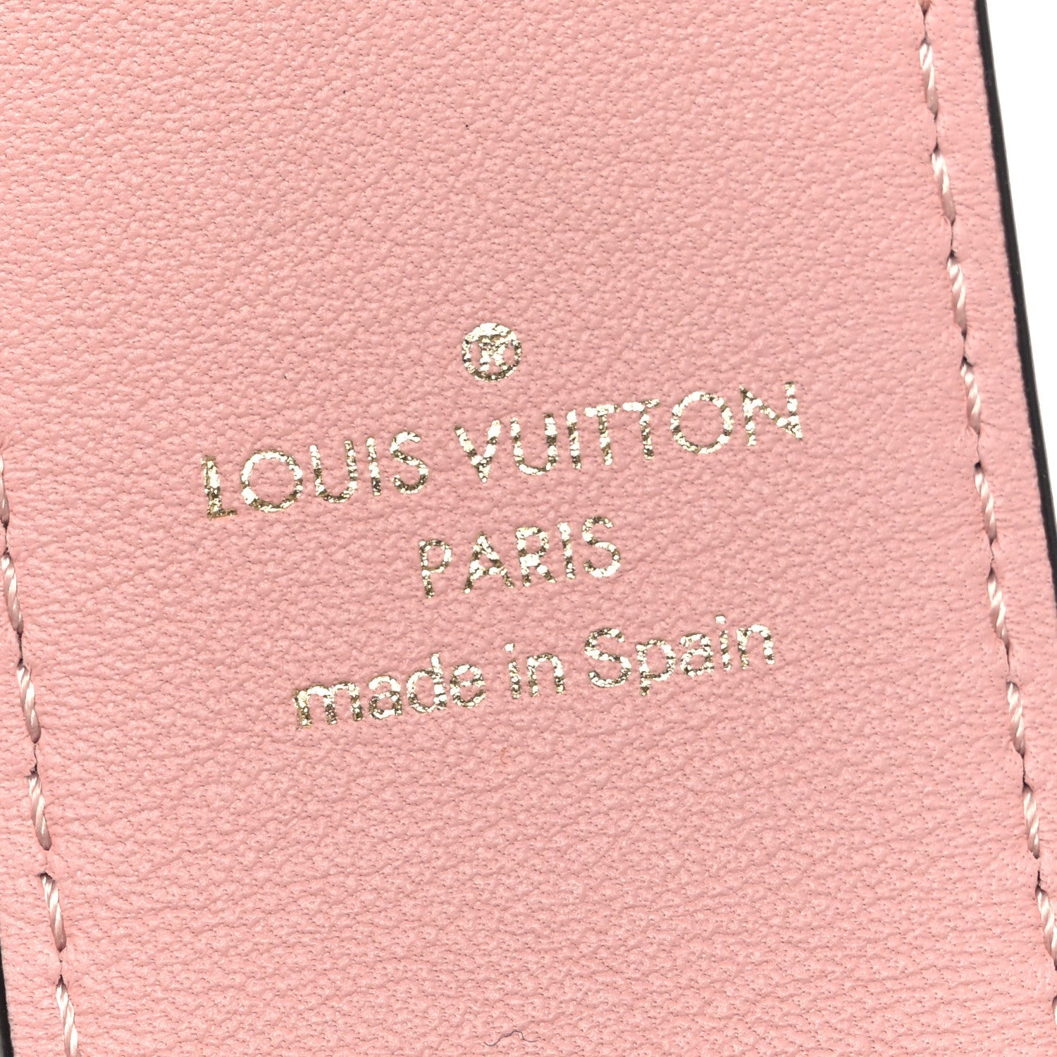 Louis Vuitton Monogram Bandouliere Shoulder Strap Rose Poudre